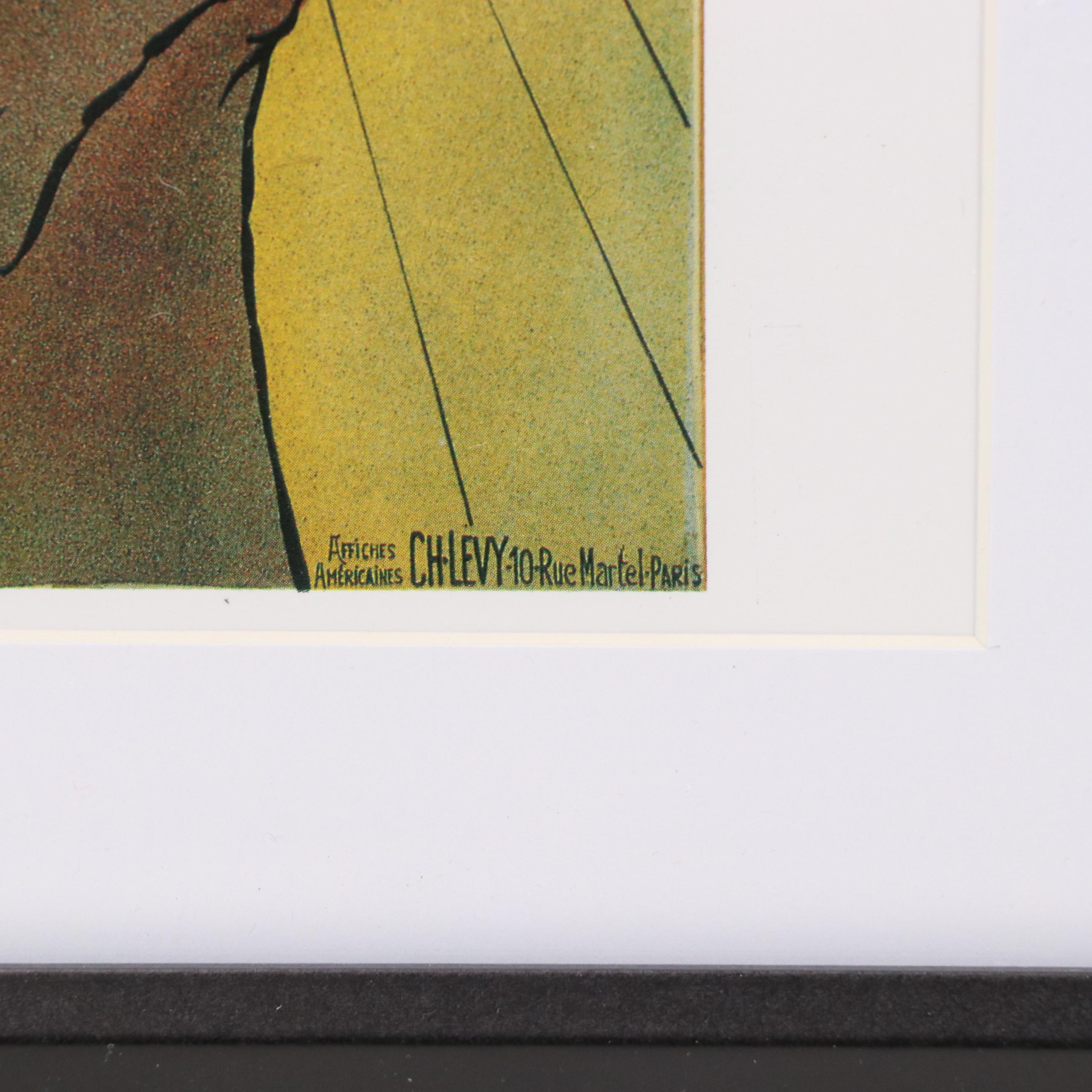 Offset Lithograph After Henri Toulouse-Lautrec "Moulin Rouge: La Goulue"