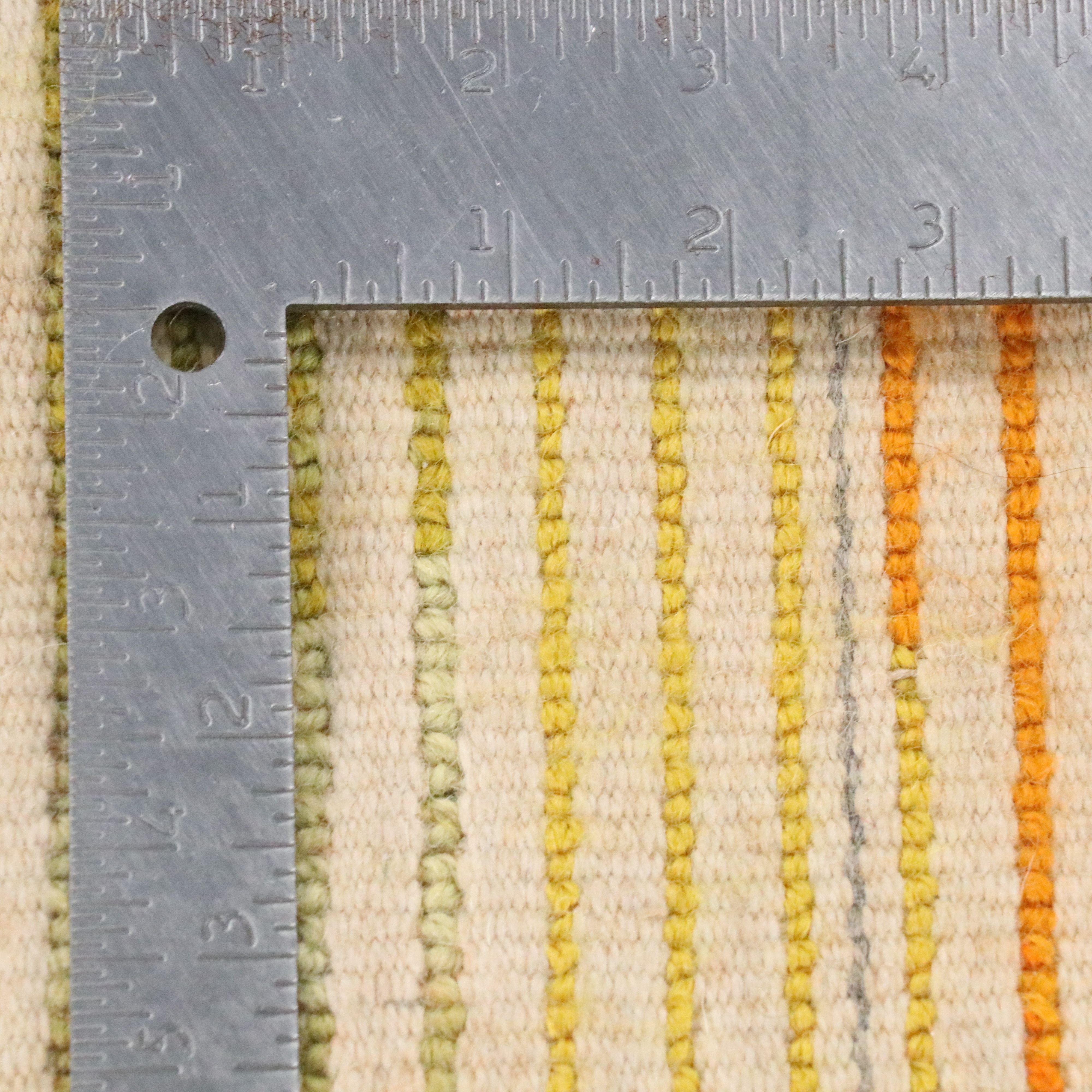 2'8 x 4'11 Hand-Knotted Danish Modern Shag Accent Rug