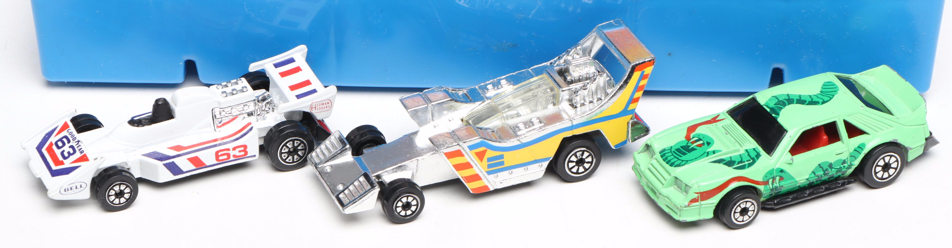 CPG Products Corp. Toy Cars with Collector's Case, 1982