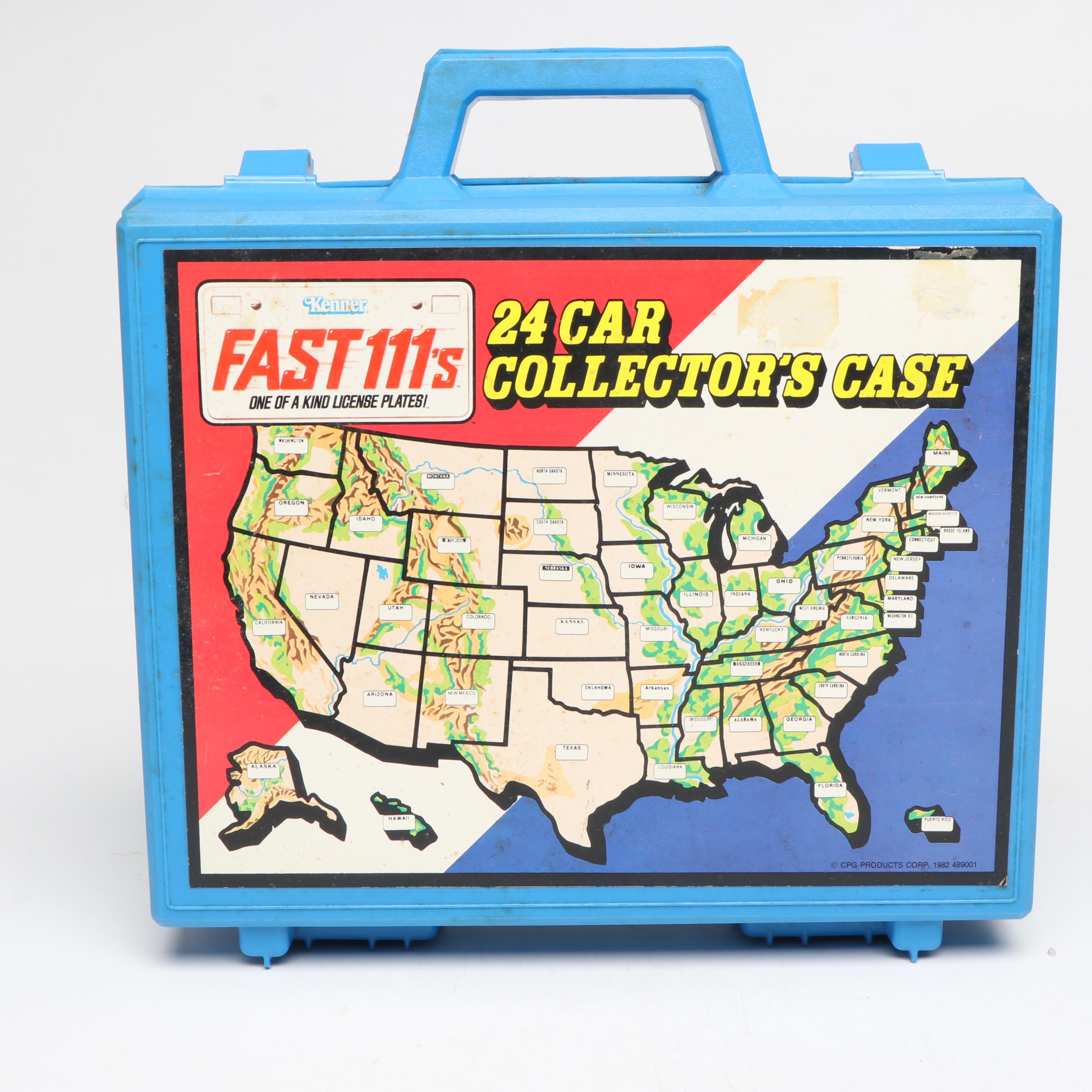 CPG Products Corp. Toy Cars with Collector's Case, 1982
