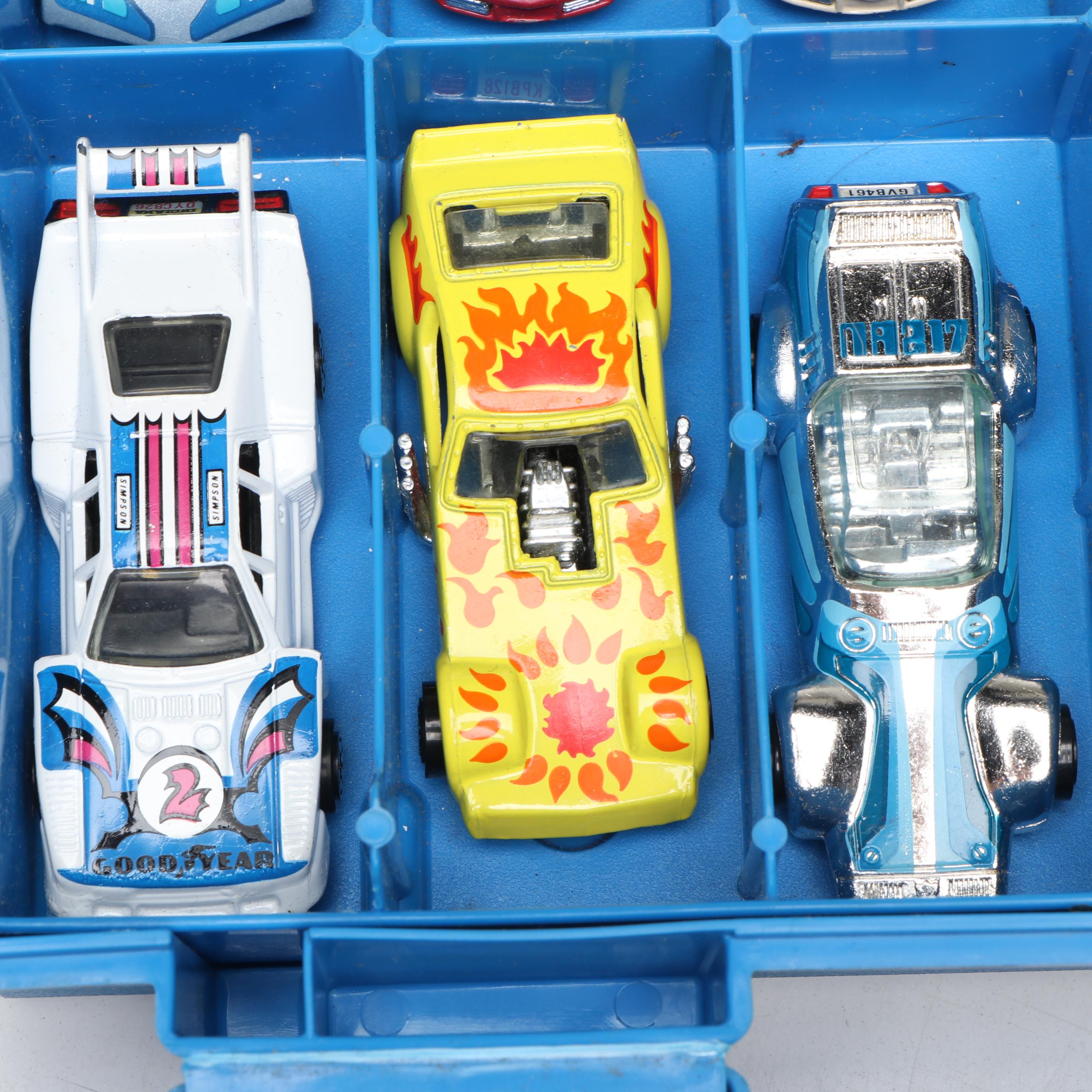 CPG Products Corp. Toy Cars with Collector's Case, 1982