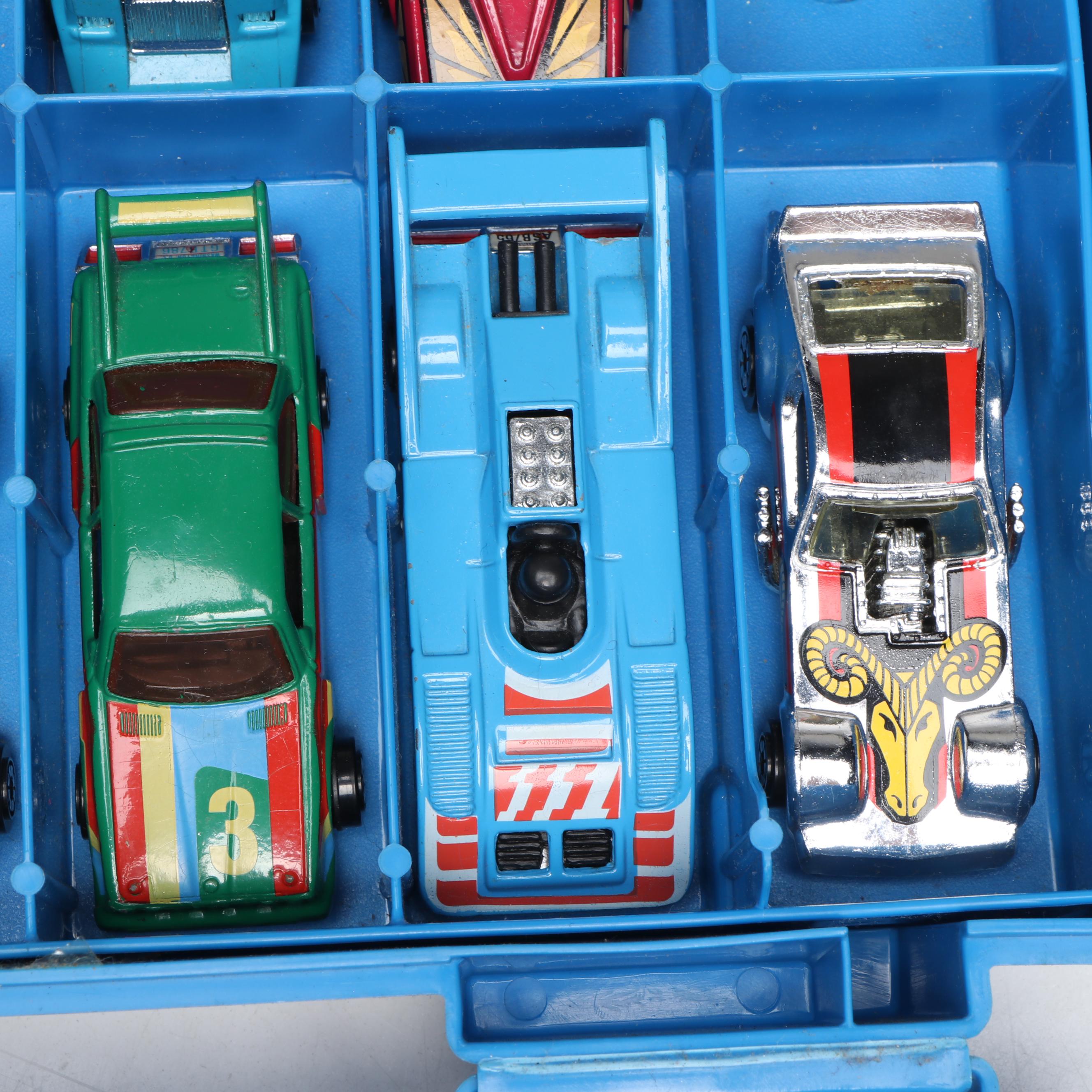 CPG Products Corp. Toy Cars with Collector's Case, 1982