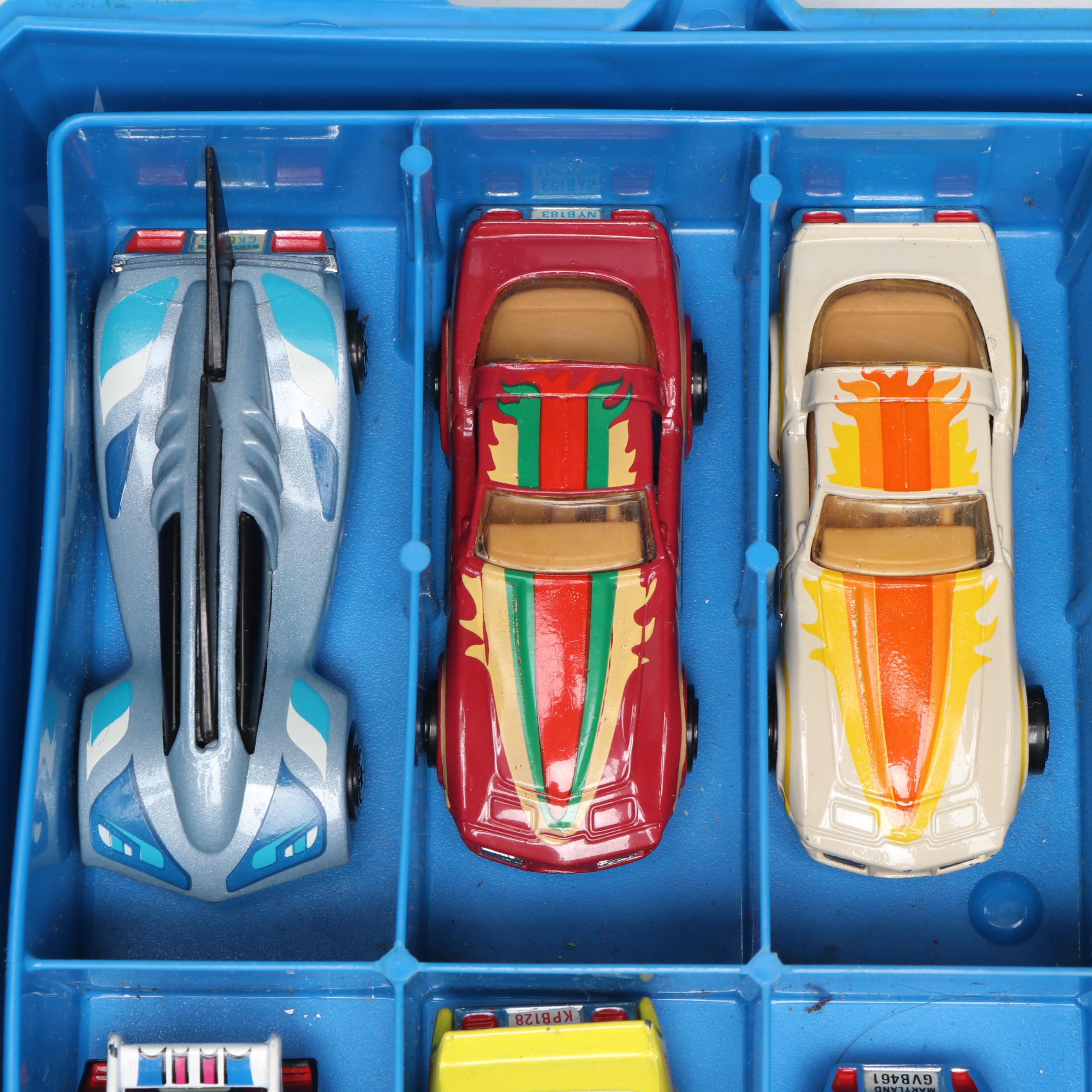 CPG Products Corp. Toy Cars with Collector's Case, 1982