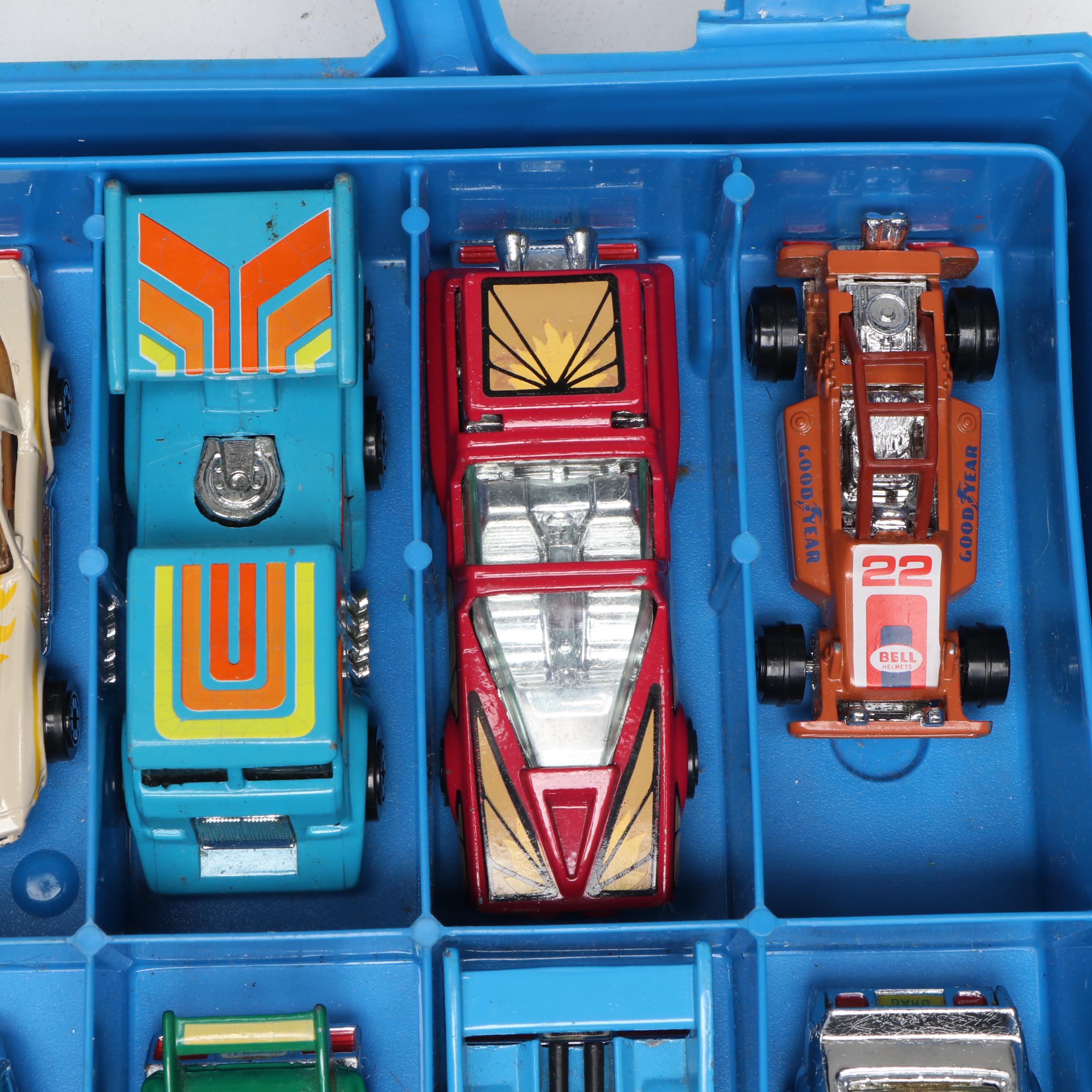 CPG Products Corp. Toy Cars with Collector's Case, 1982
