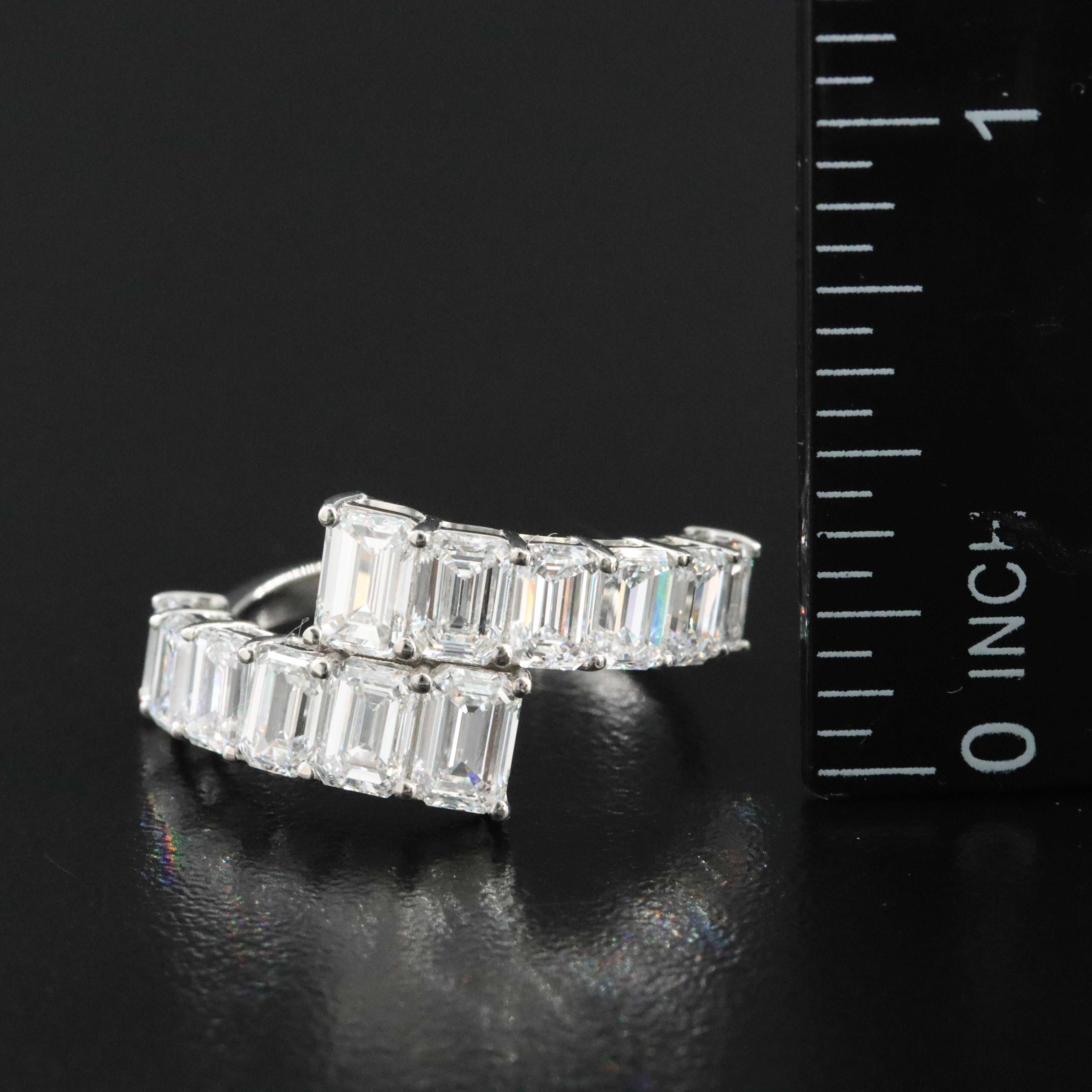 Platinum 4.01 CTW Lab Grown Diamond Ring