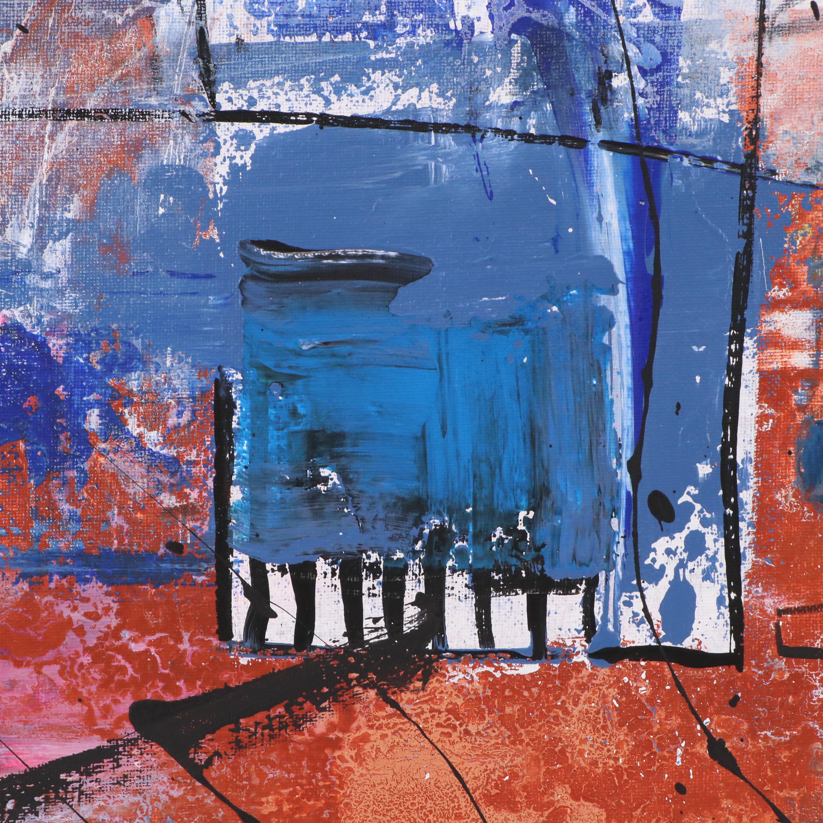 Michel Blázquez Acrylic Painting "Untitled," 2025