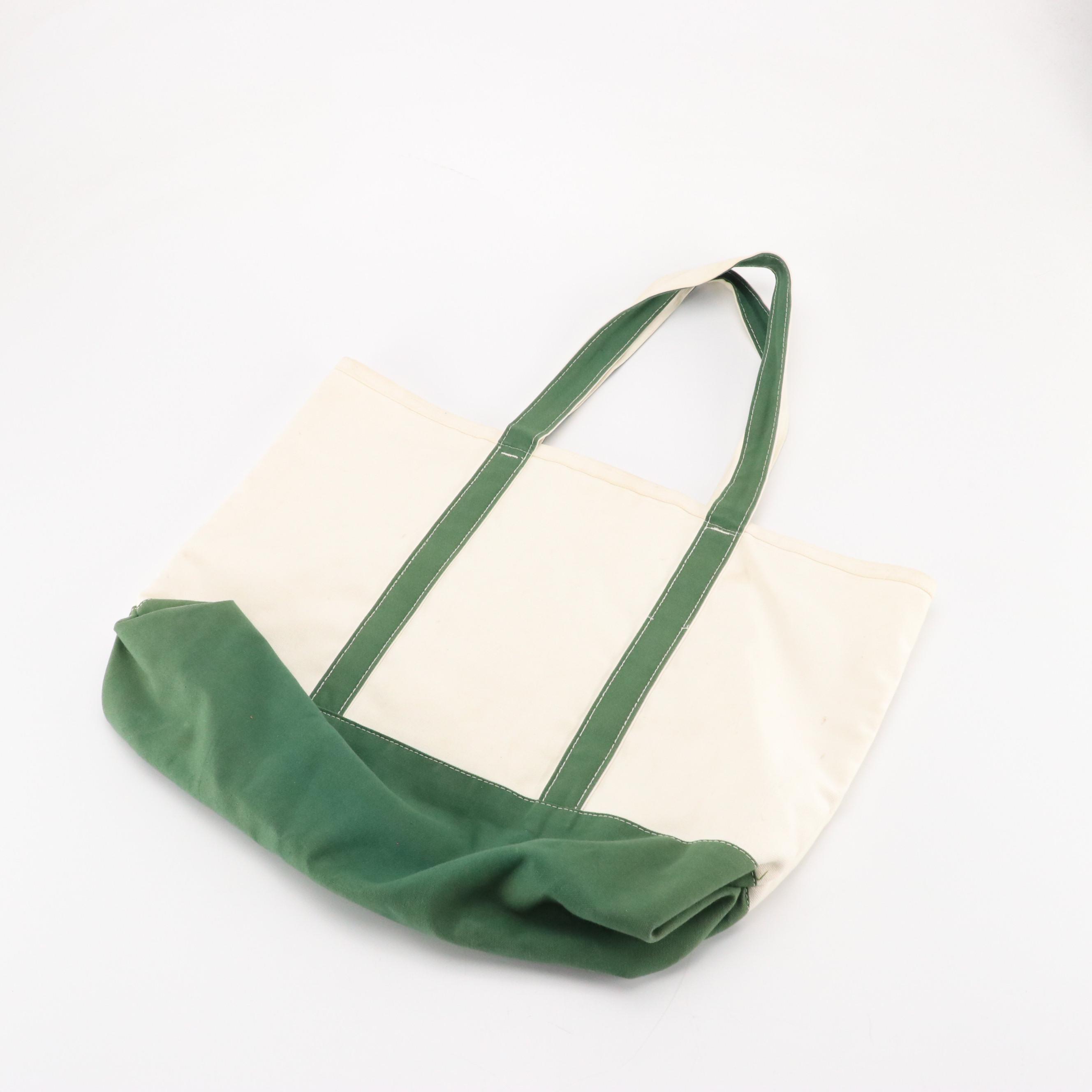 L.L.Bean Crossbody Lunchbox, Lands' End and Other Tote with Large Woven Basket