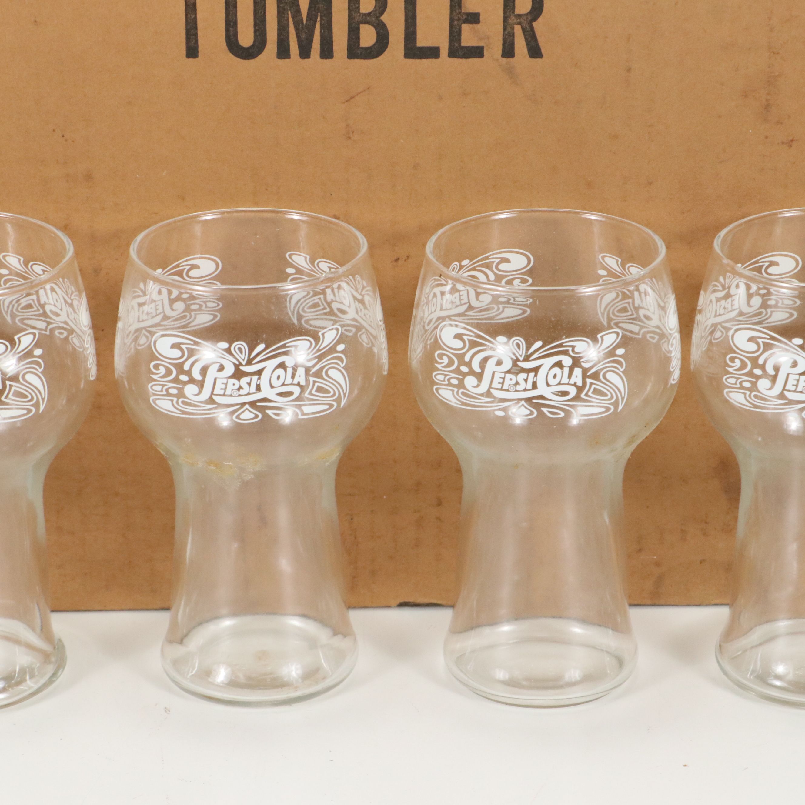 Indiana Glass Pepsi-Cola Tumblers