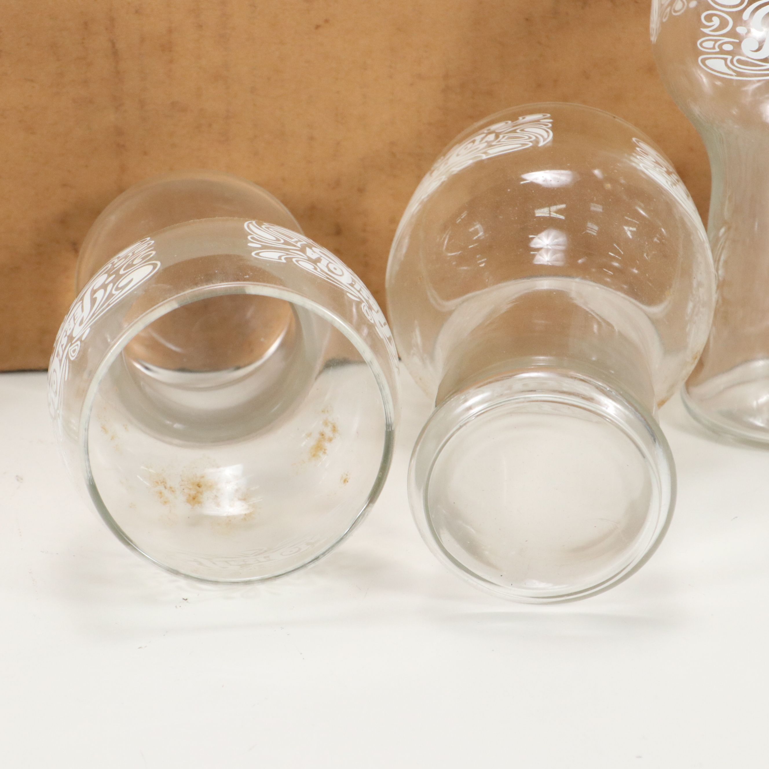 Indiana Glass Pepsi-Cola Tumblers