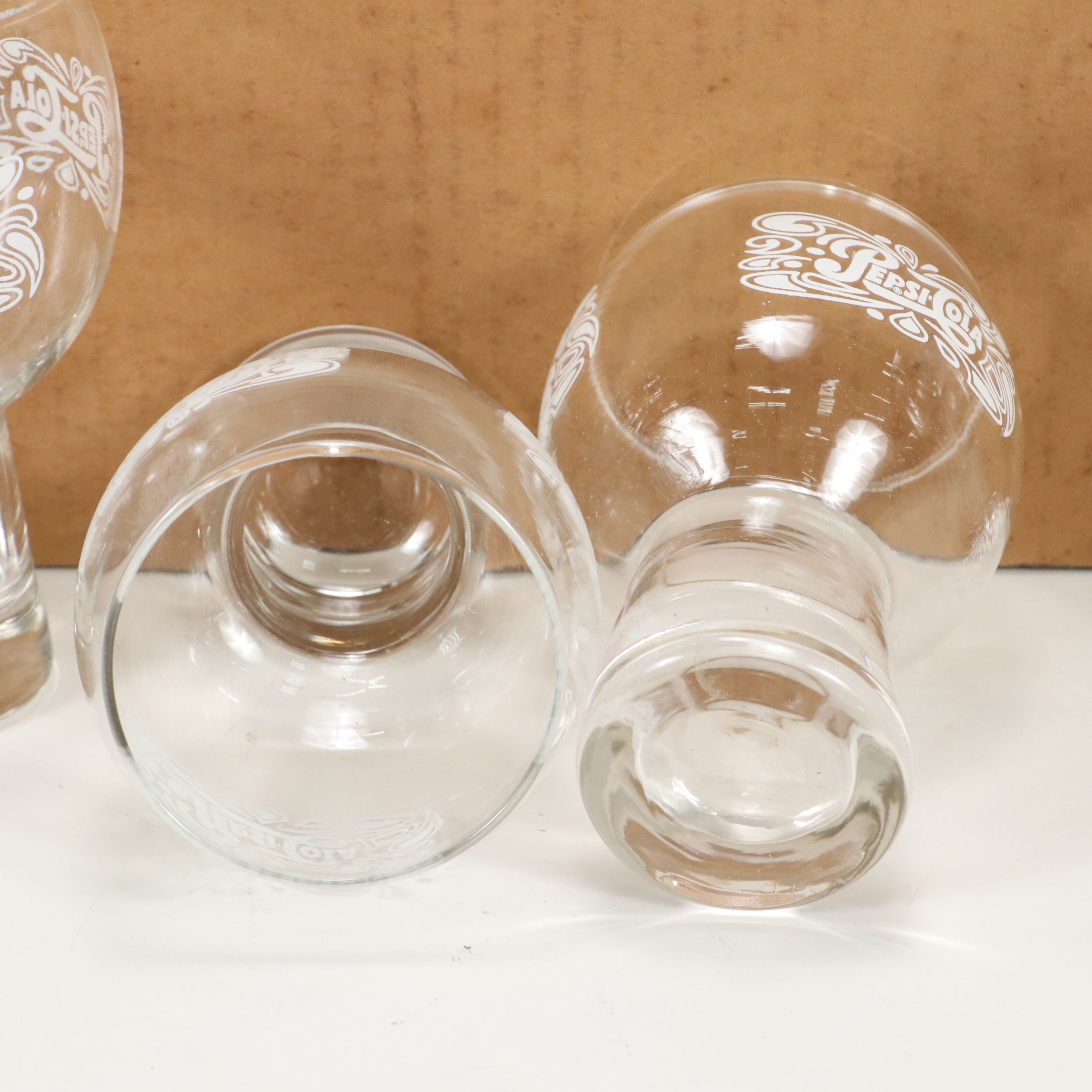 Indiana Glass Pepsi-Cola Tumblers