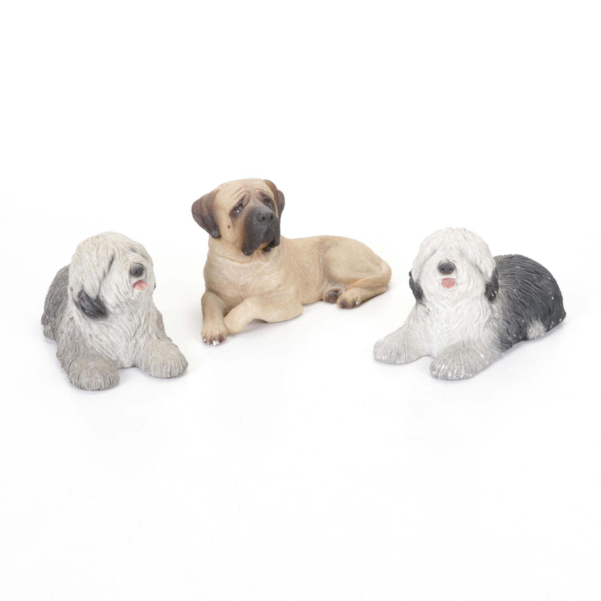 Sandra Brue for Sandicast "Sheepdog" and "Mastiff", 1980s