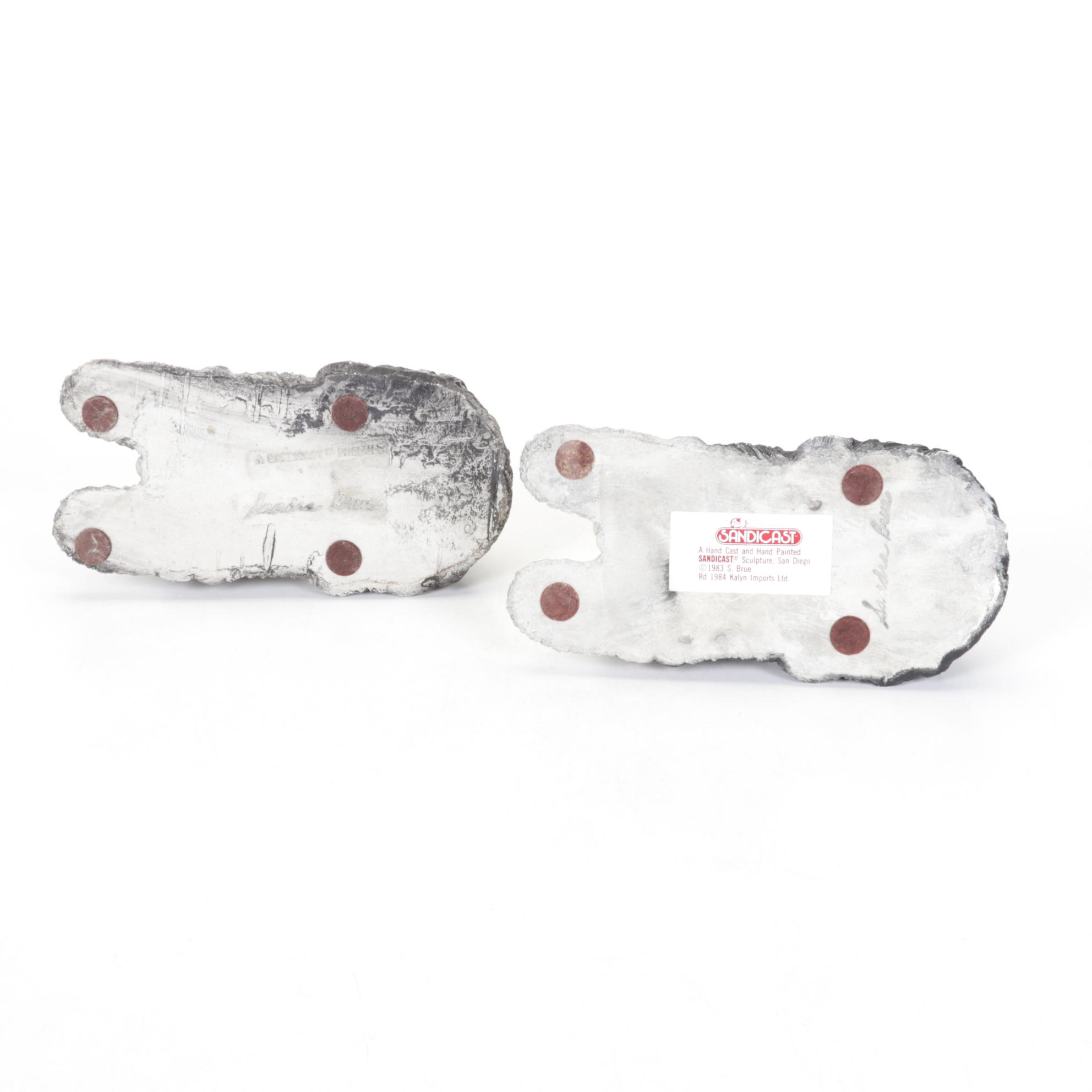 Sandra Brue for Sandicast "Sheepdog" and "Mastiff", 1980s