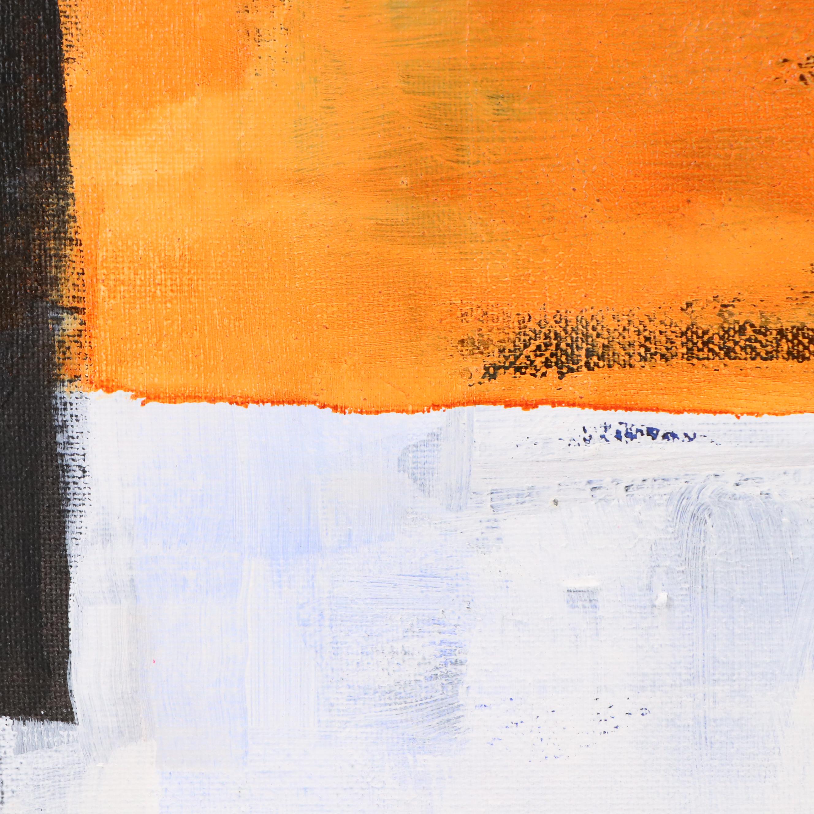 Milagros Pongo Abstract Mixed Media Painting, 21st Century