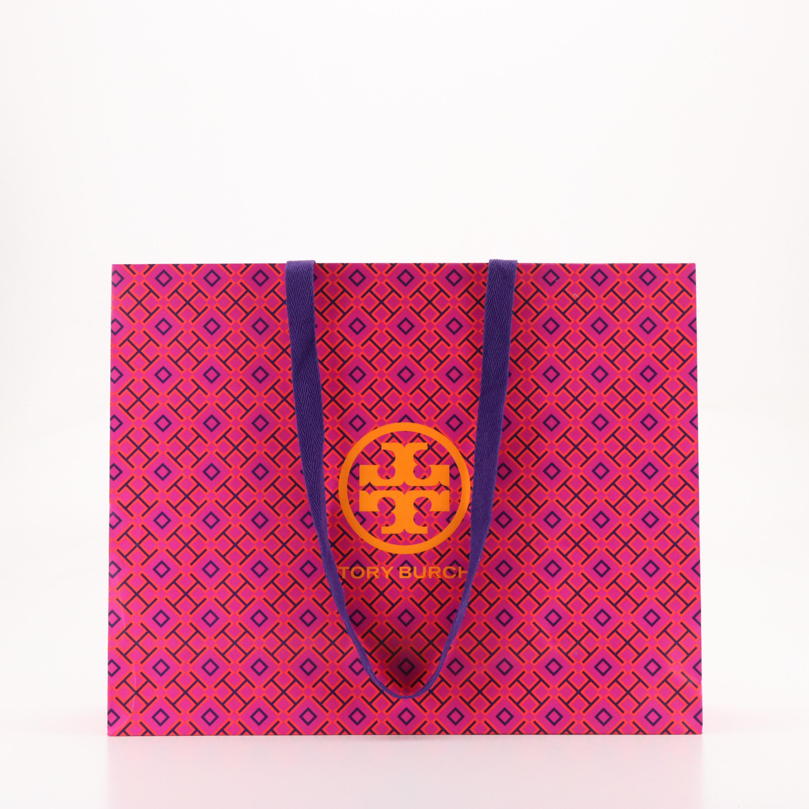Louis Vuitton and Tory Burch Retail Shopping Bags