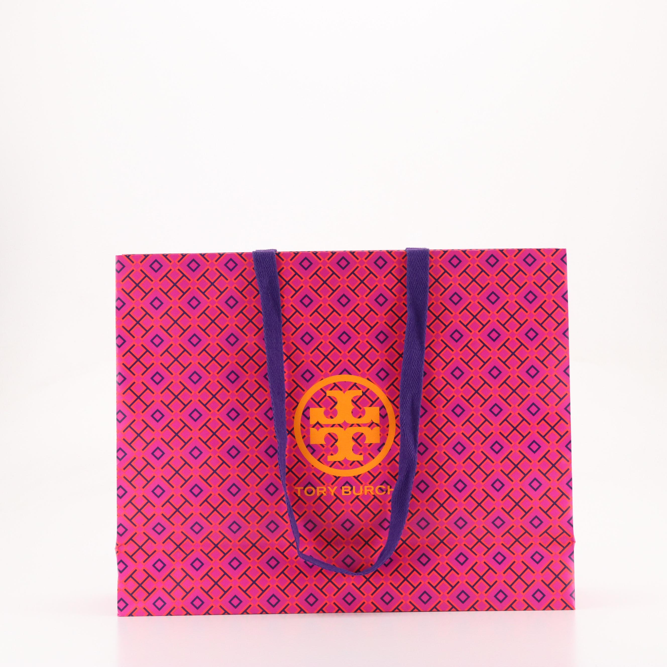 Louis Vuitton and Tory Burch Retail Shopping Bags