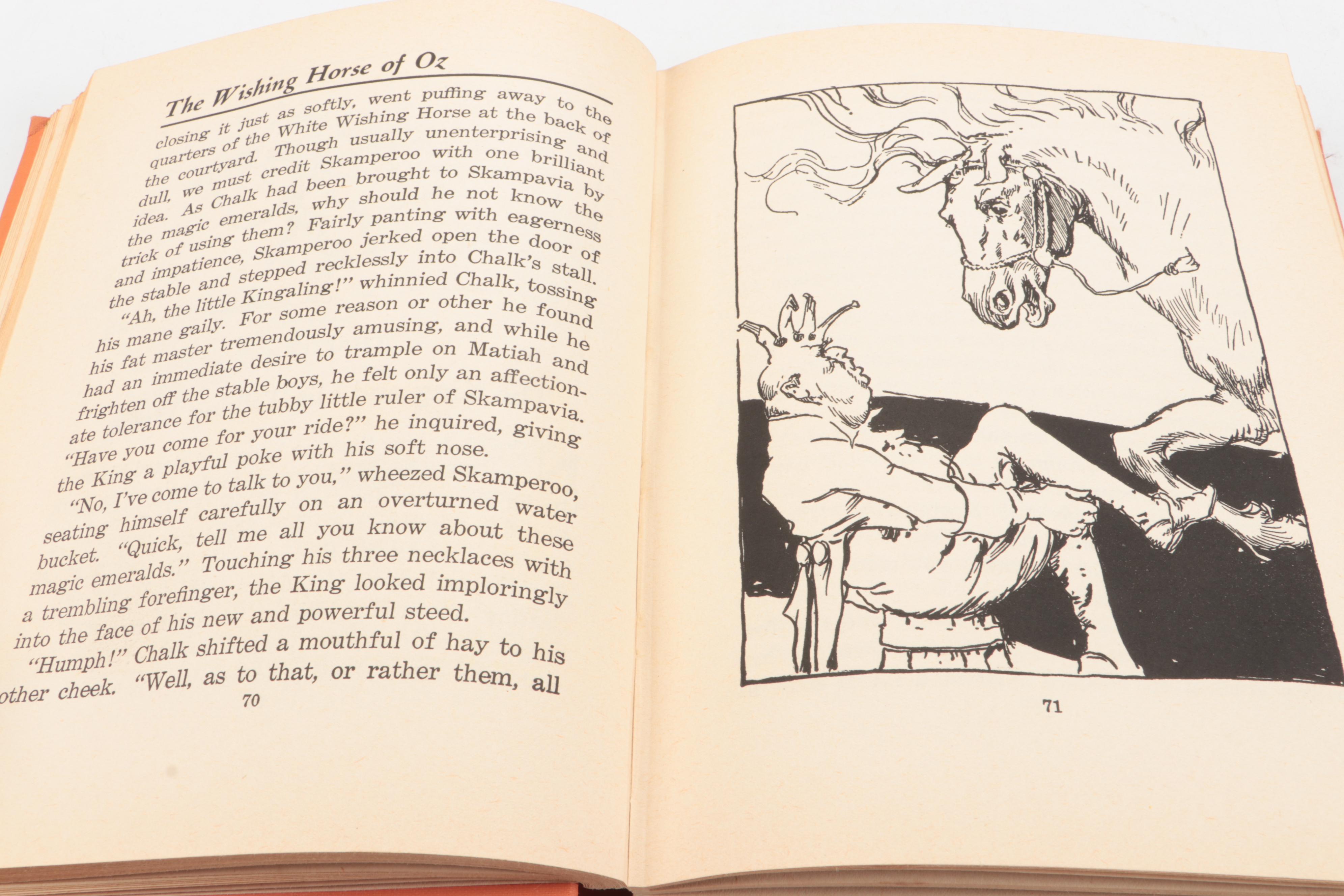 John R. Neill Illustrated "The Wishing Horse of Oz" by Ruth Plumly Thompson