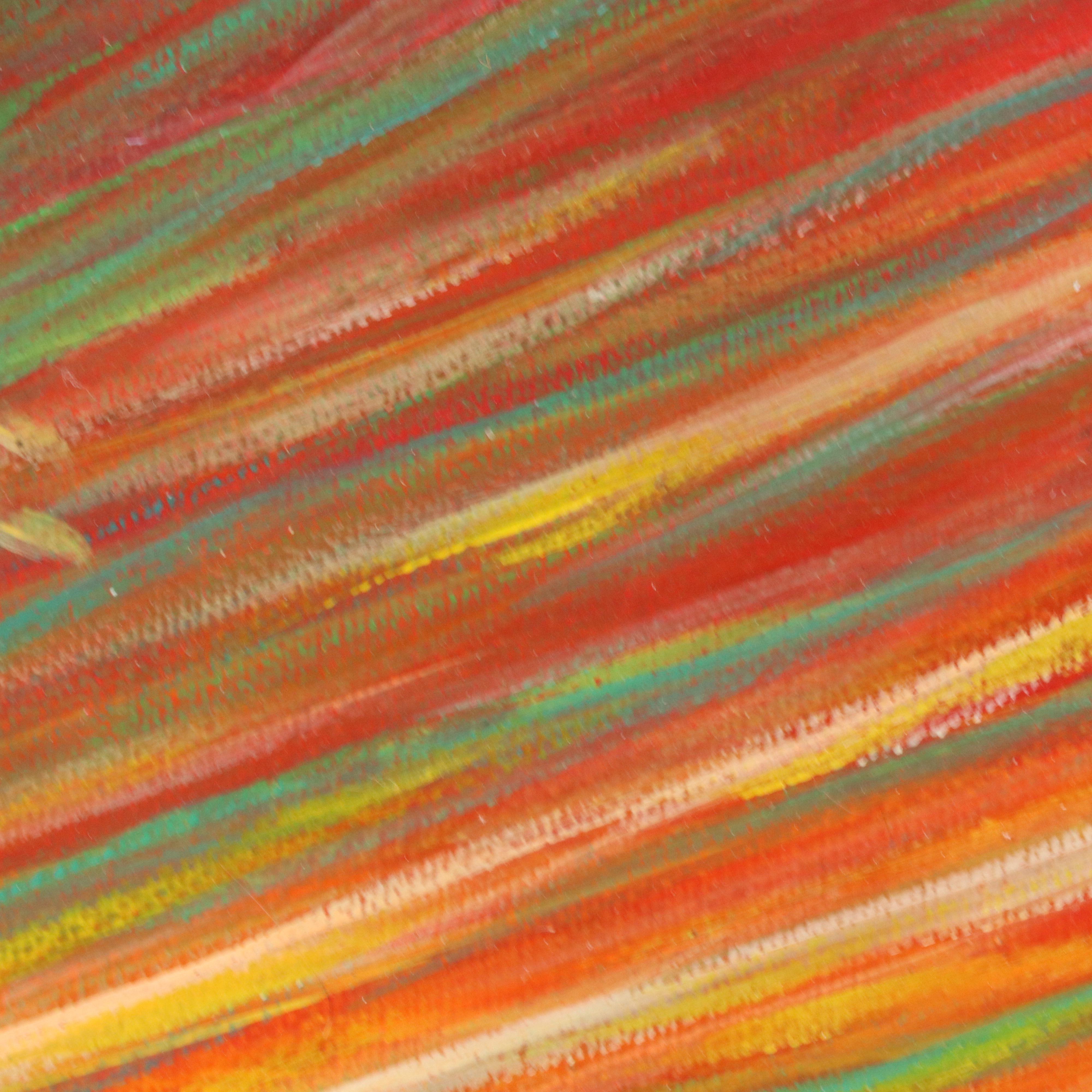 Lanson Sunset Acrylic Painting