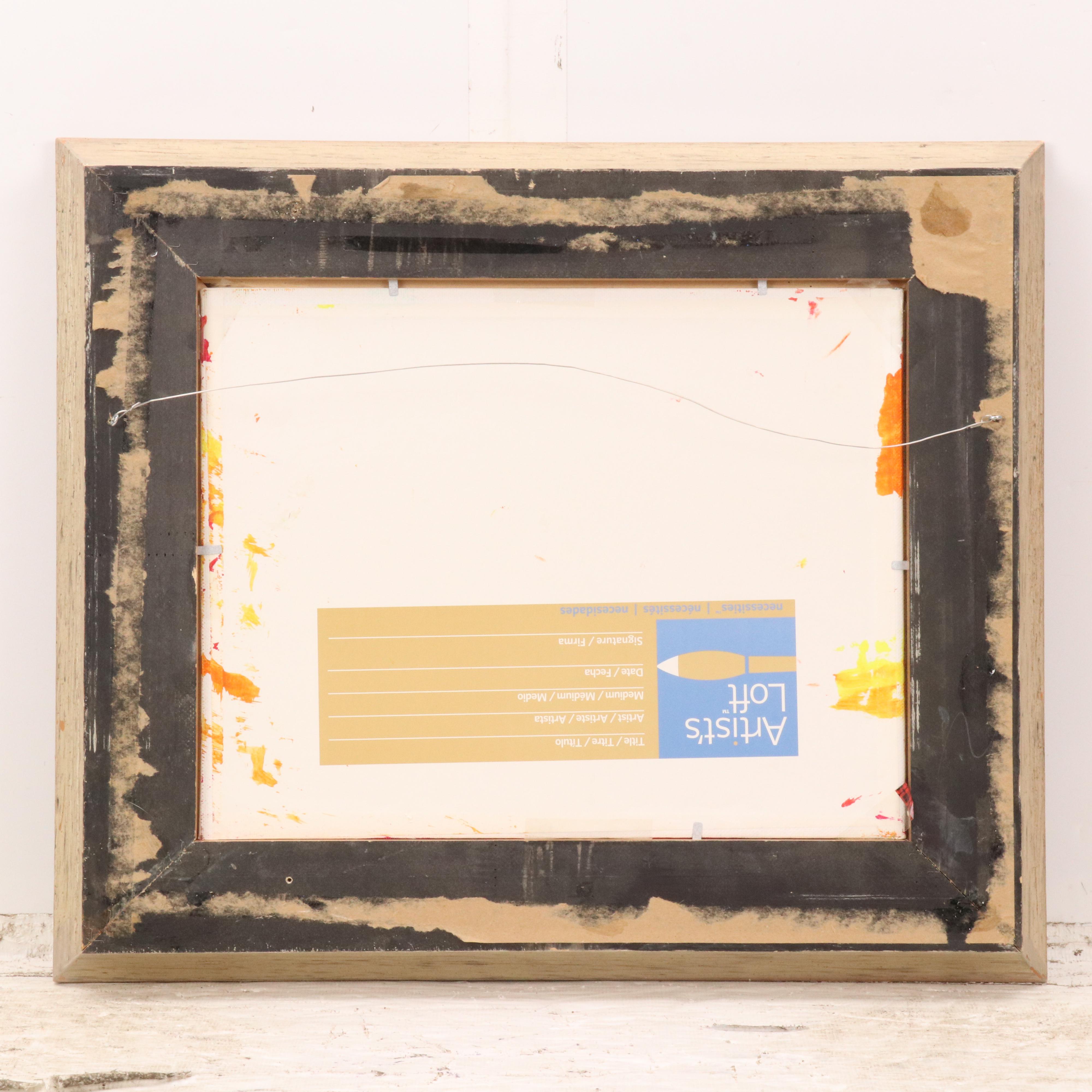 Lanson Sunset Acrylic Painting