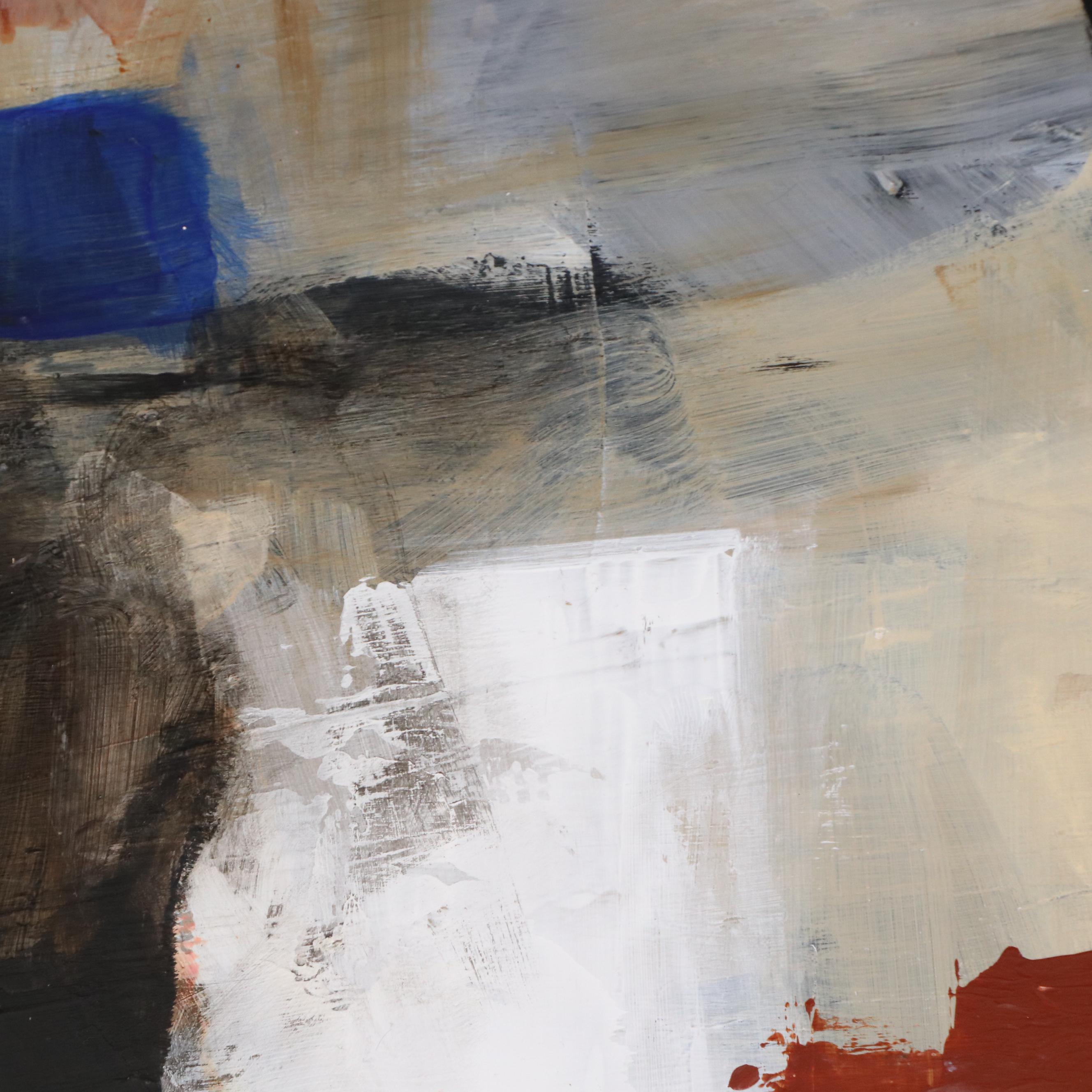 Milagros Pongo Abstract Mixed Media Painting, 21st Century