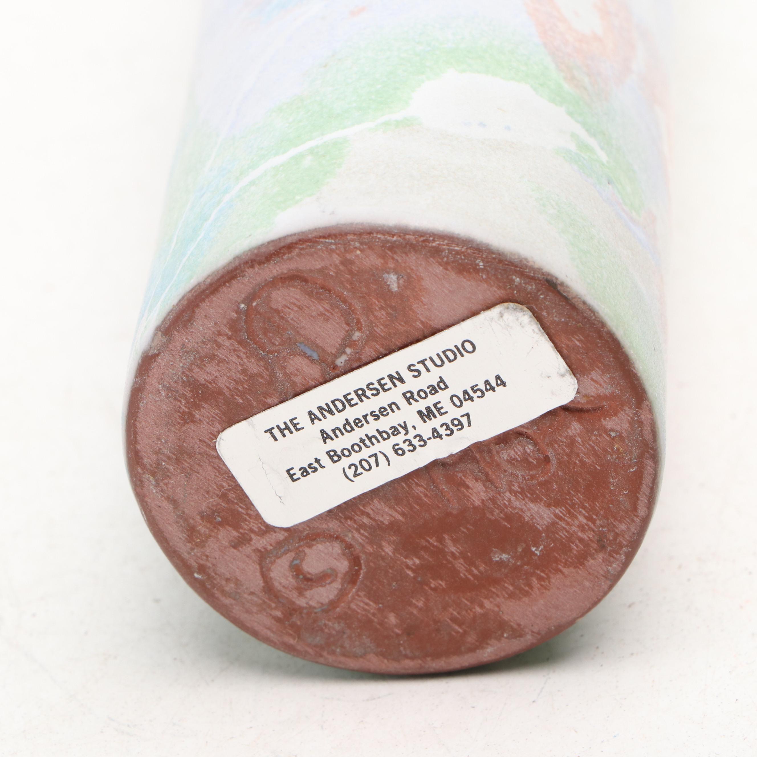 The Andersen Studio Vase with Other Art Pottery Décor