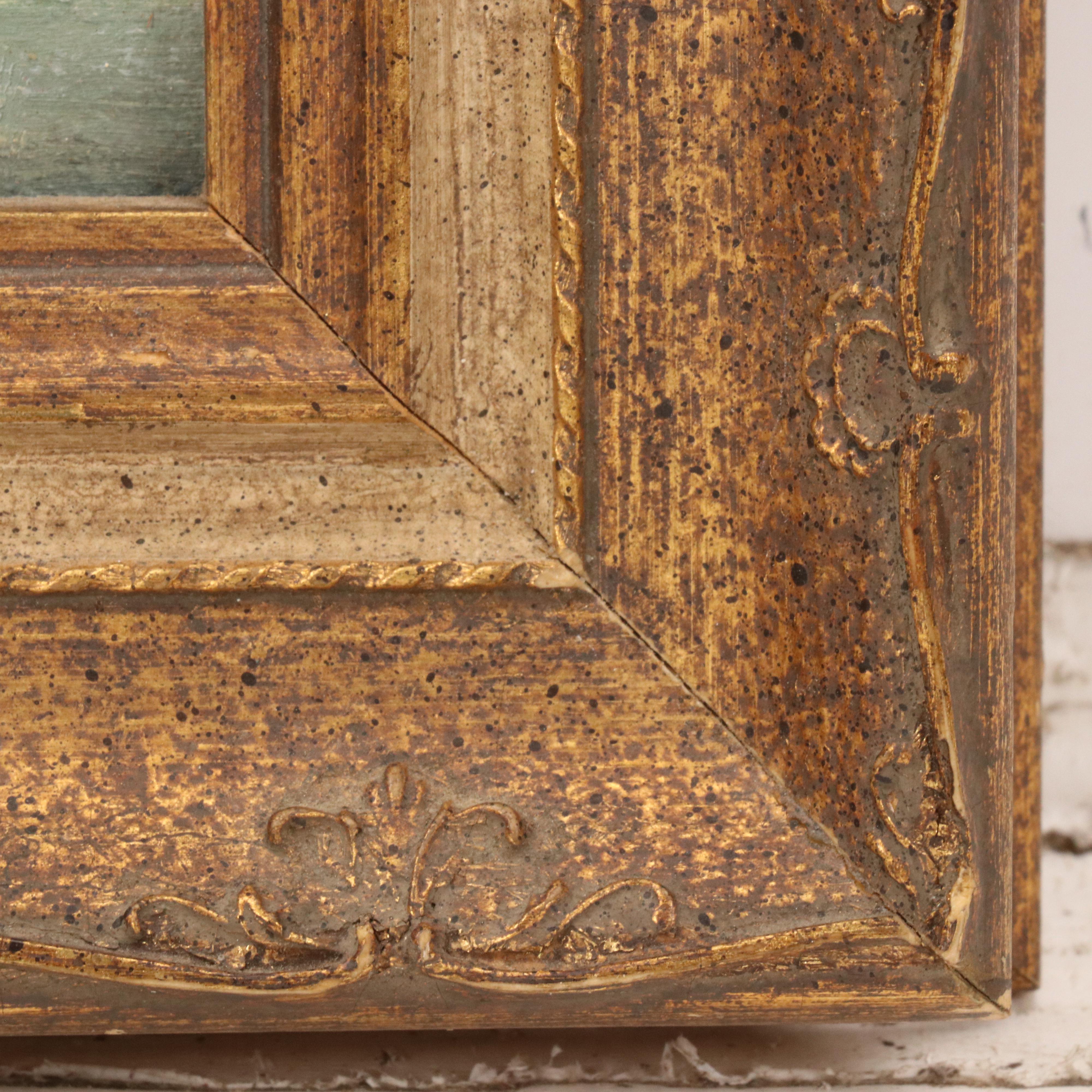 Mildred Regan Acrylic Painting After Antonio Del Pollaiuolo