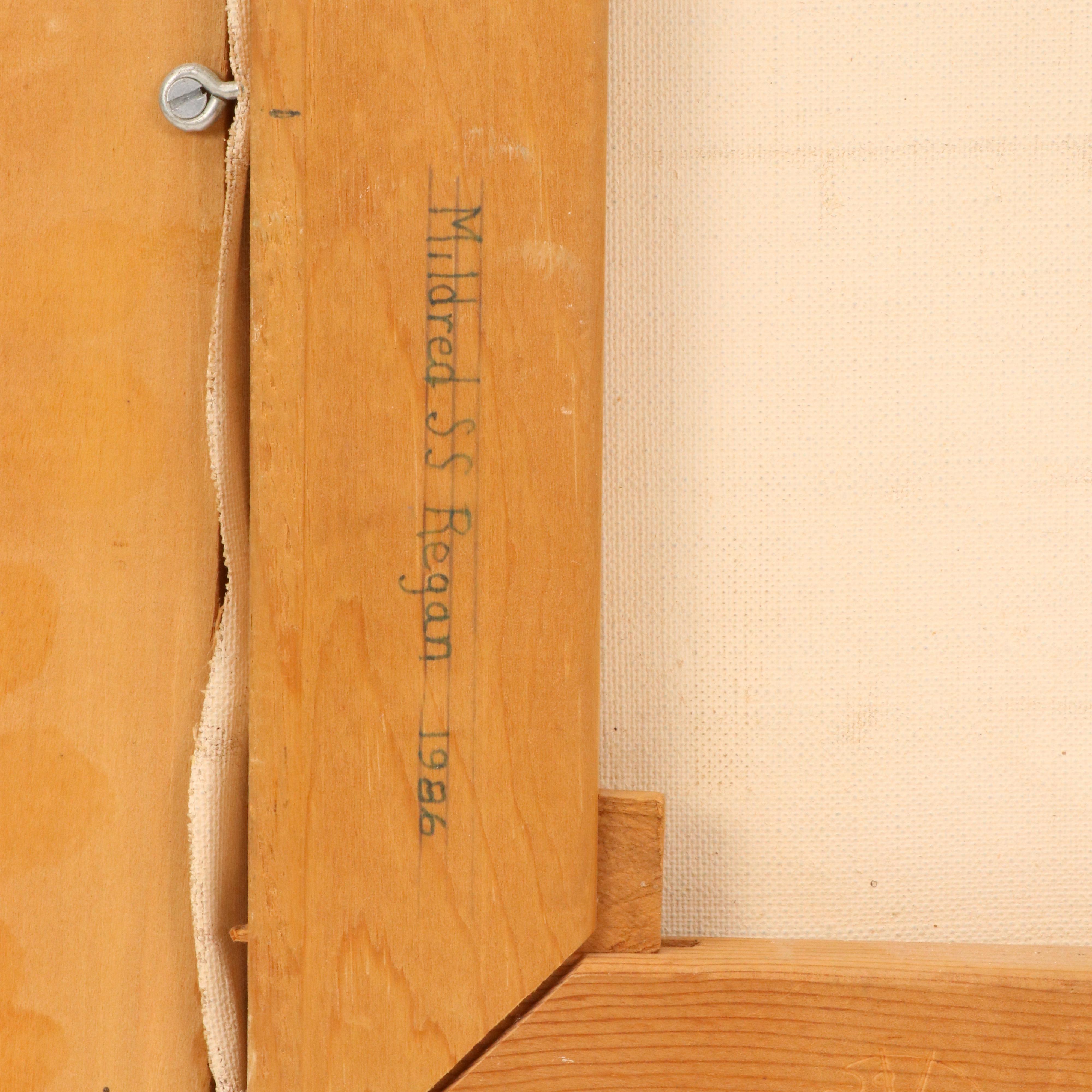 Mildred Regan Acrylic Painting After Antonio Del Pollaiuolo