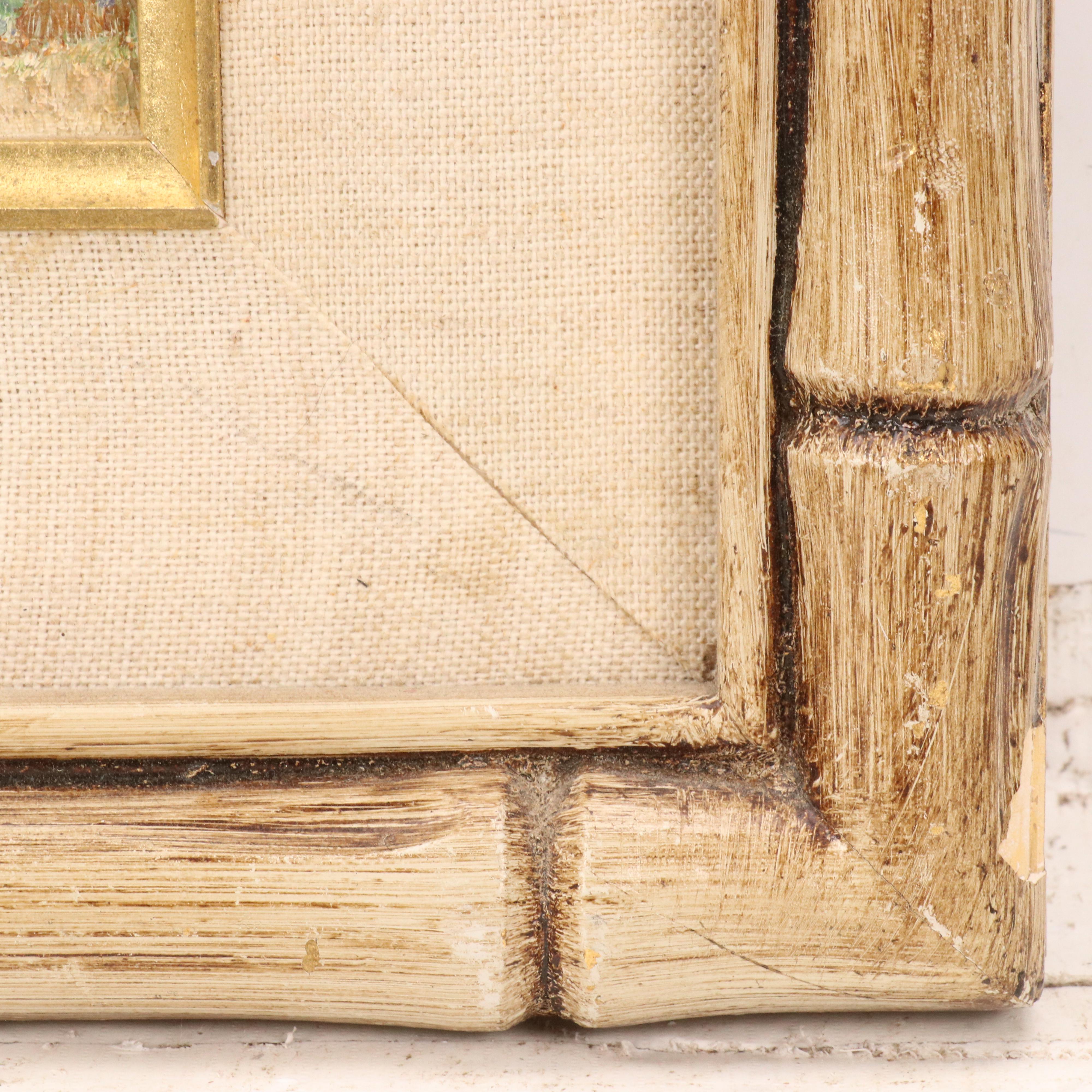 Theresia Brinson Hawaiian Landscape Oil Painting "Oalu," 1983