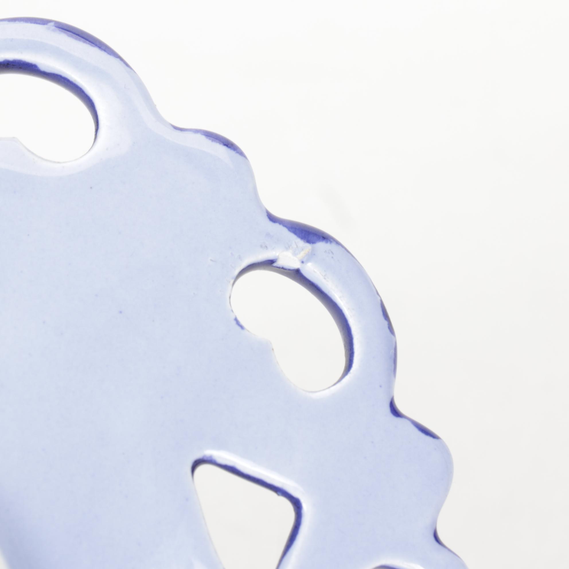 Hand-Painted Portuguese Lattice Plate & More