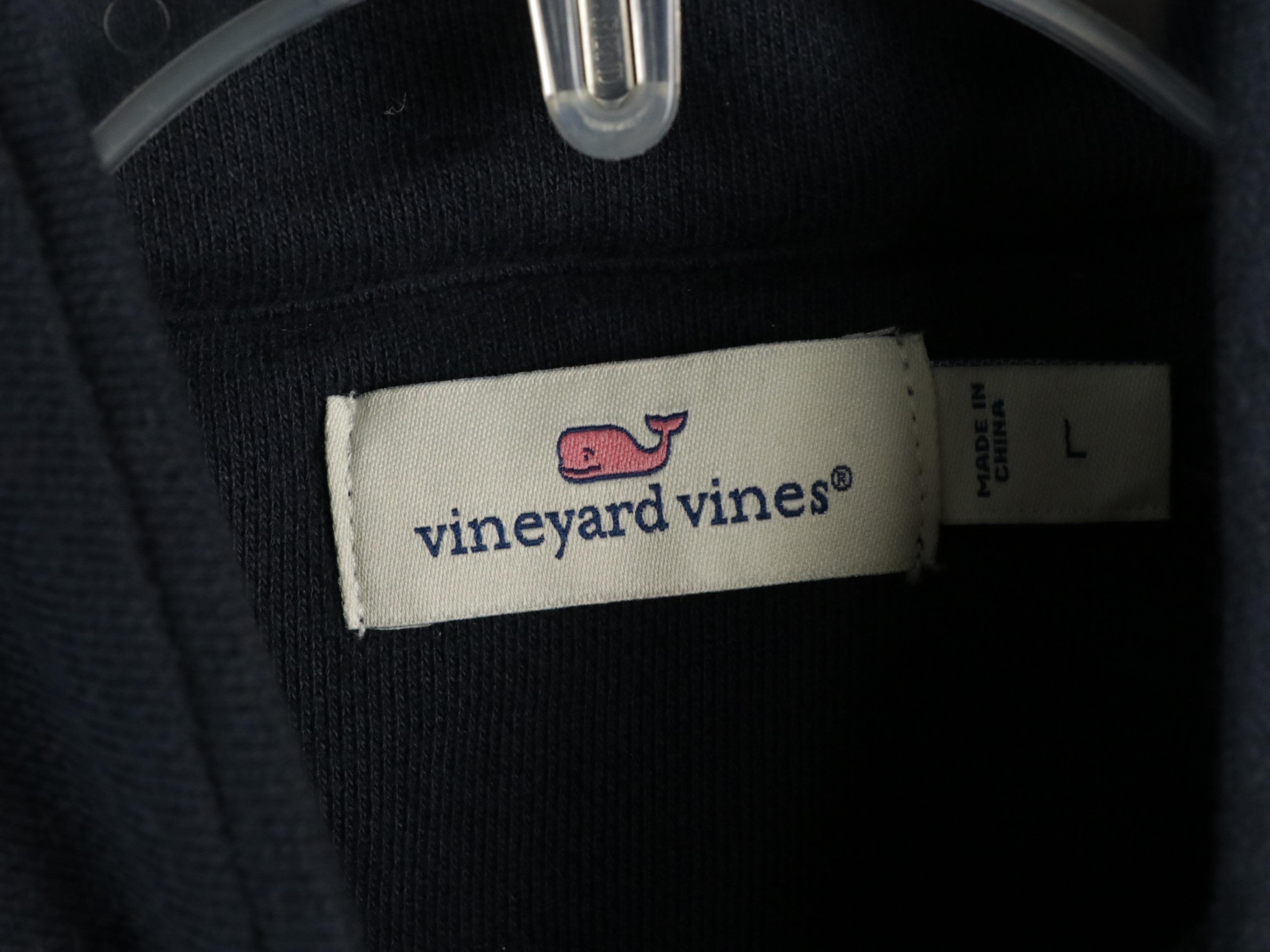 Vineyard Vines Quarter-Zip, L.L. Bean Zip Jacket and Lands' End Worker Jacket
