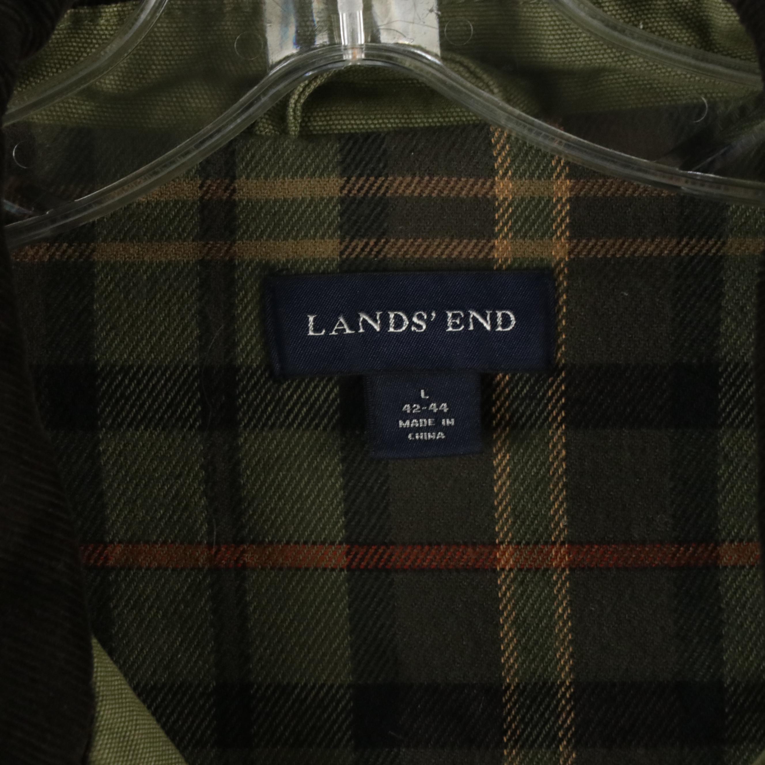 Vineyard Vines Quarter-Zip, L.L. Bean Zip Jacket and Lands' End Worker Jacket