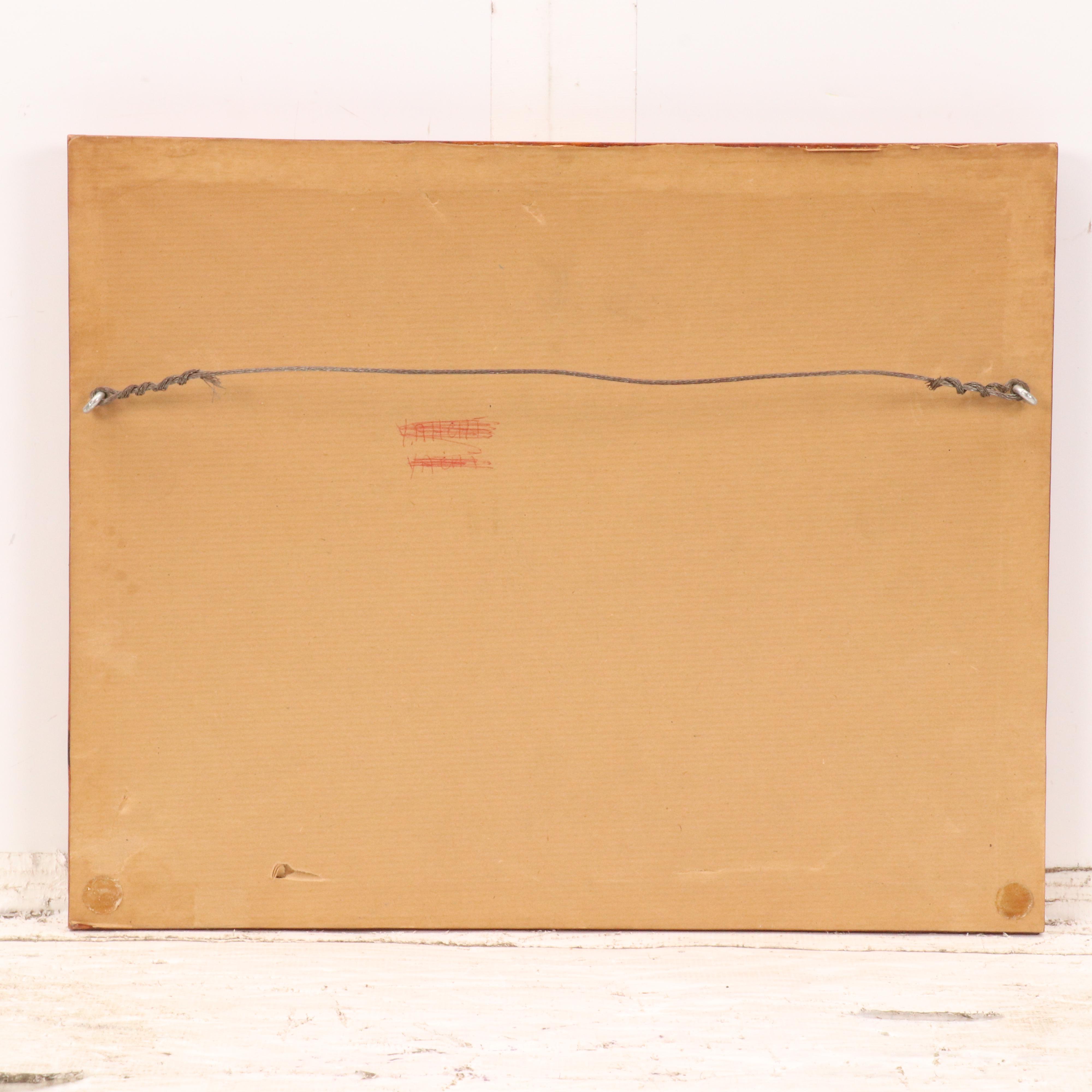 Ornithological Hand-Colored Engraving "Moorhen"