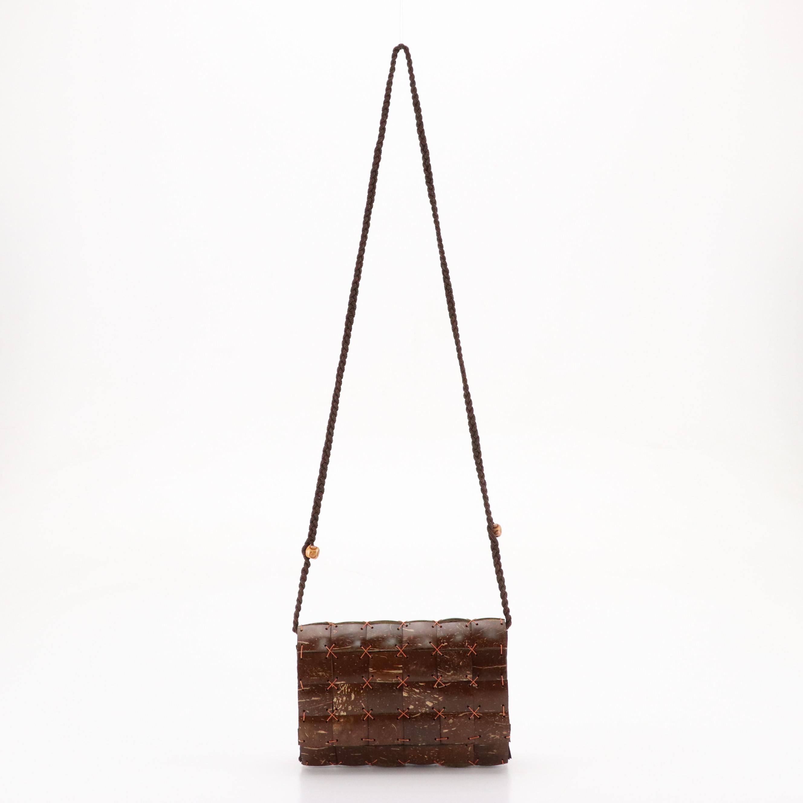 Saks Fifth Ave. Woven Straw Bucket Bag, Square Coconut Shell Crossbodies & More