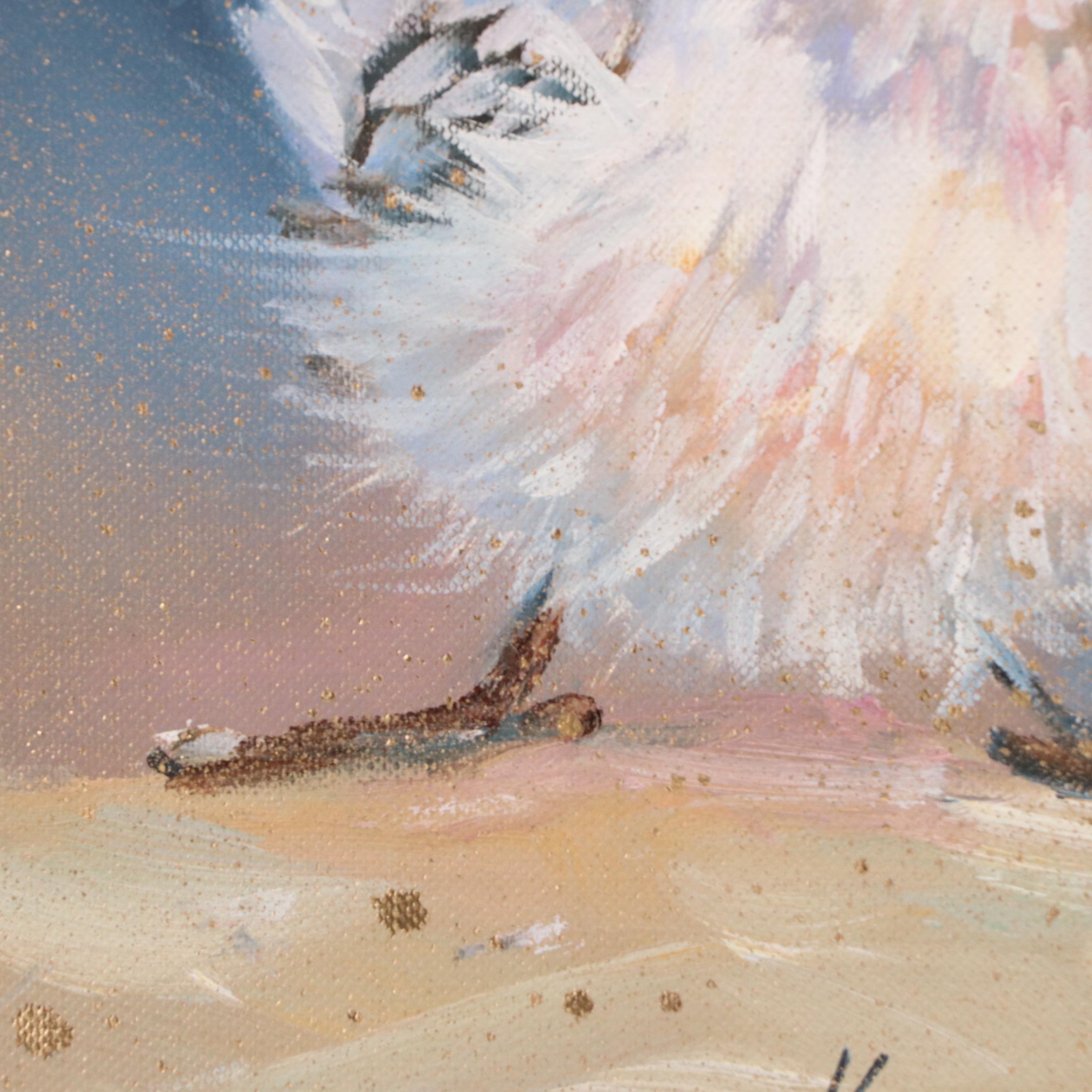 Inga Kovalenko Oil Painting of Bird, 2025