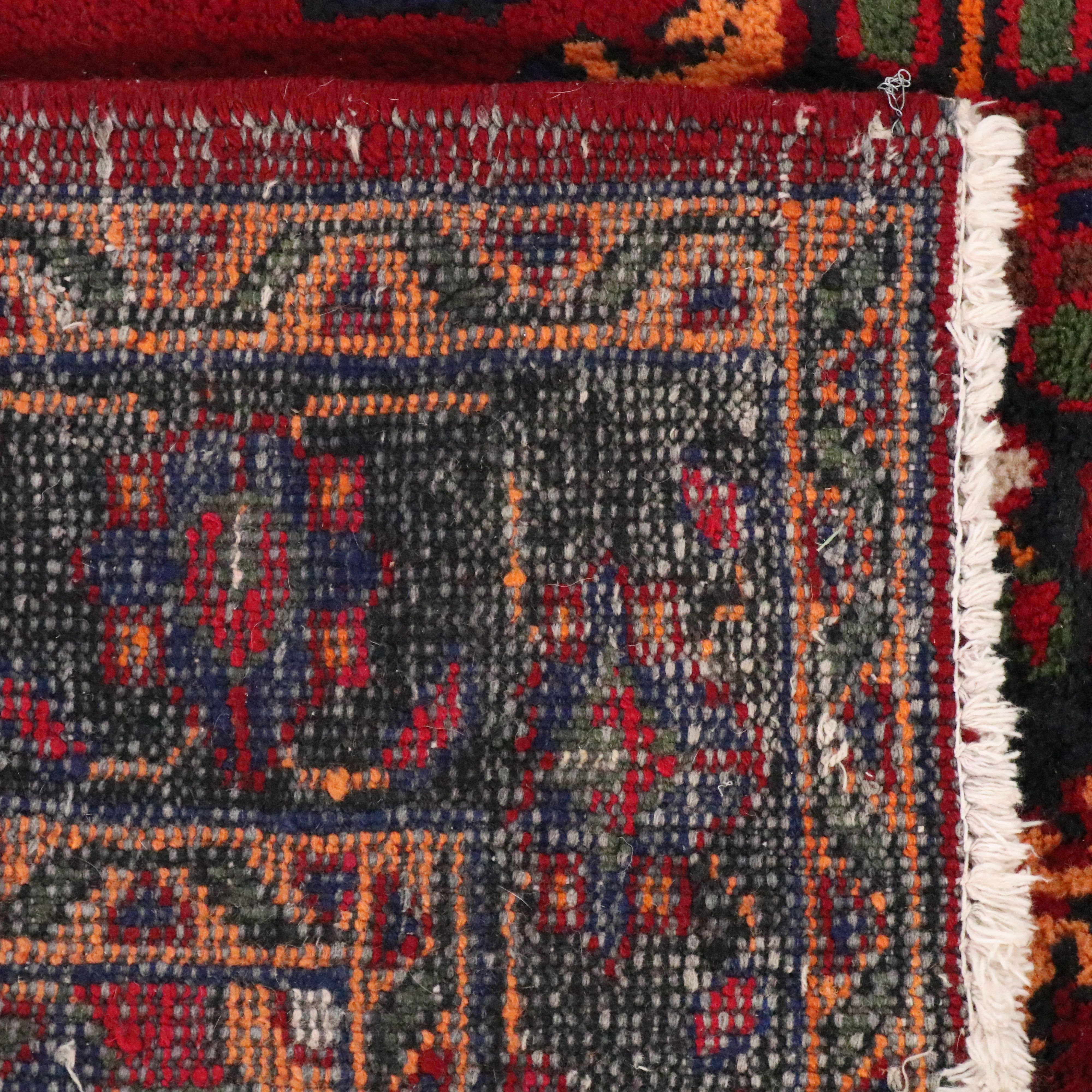 3'11 x 10'2 Hand-Knotted Persian Mehriban Long Rug