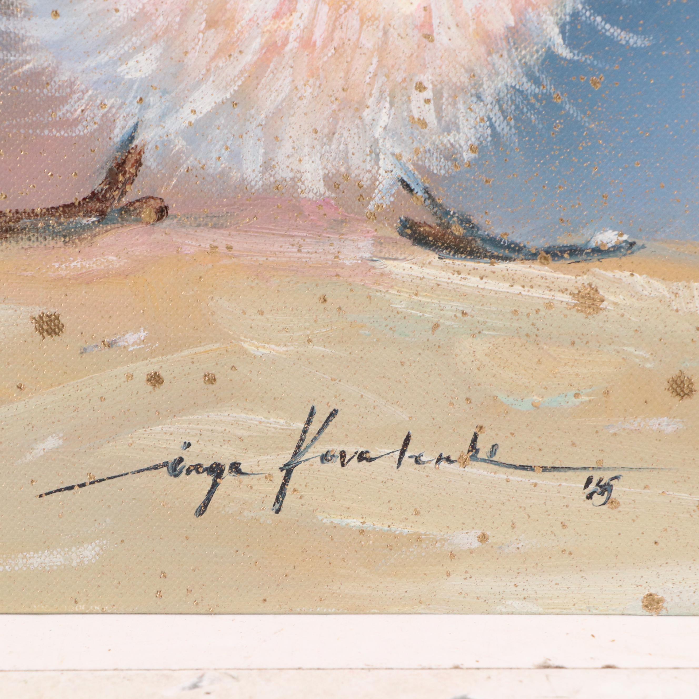 Inga Kovalenko Oil Painting of Bird, 2025