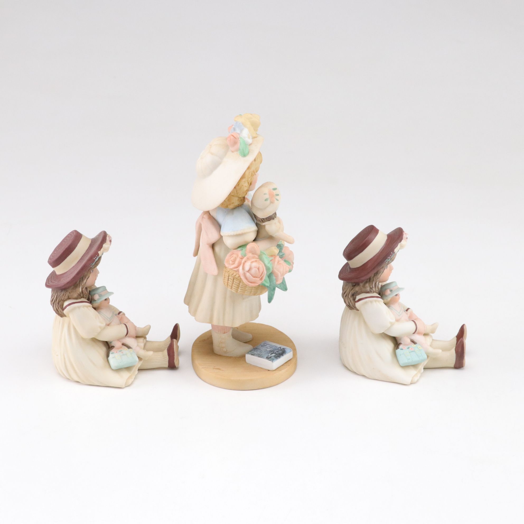 Jan Hagara Bisque Porcelain Figurines Including "Barbara", "Mattie", and More