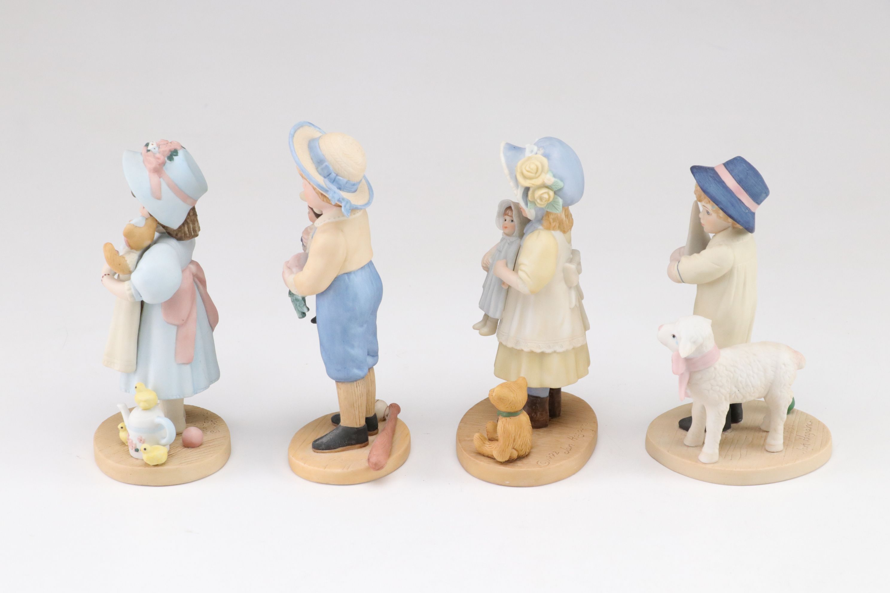 Jan Hagara Bisque Porcelain Figurines Including "Barbara", "Mattie", and More