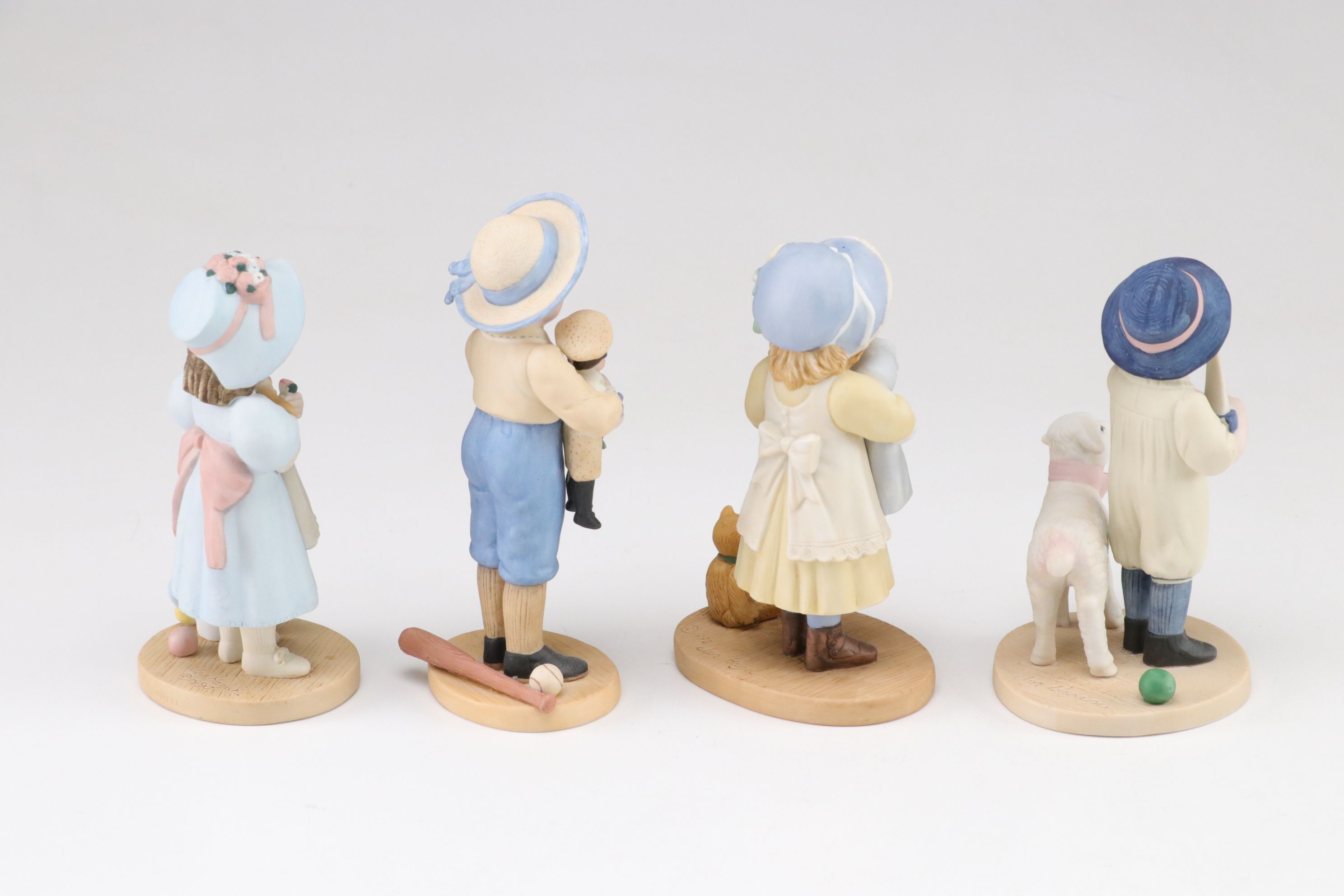 Jan Hagara Bisque Porcelain Figurines Including "Barbara", "Mattie", and More