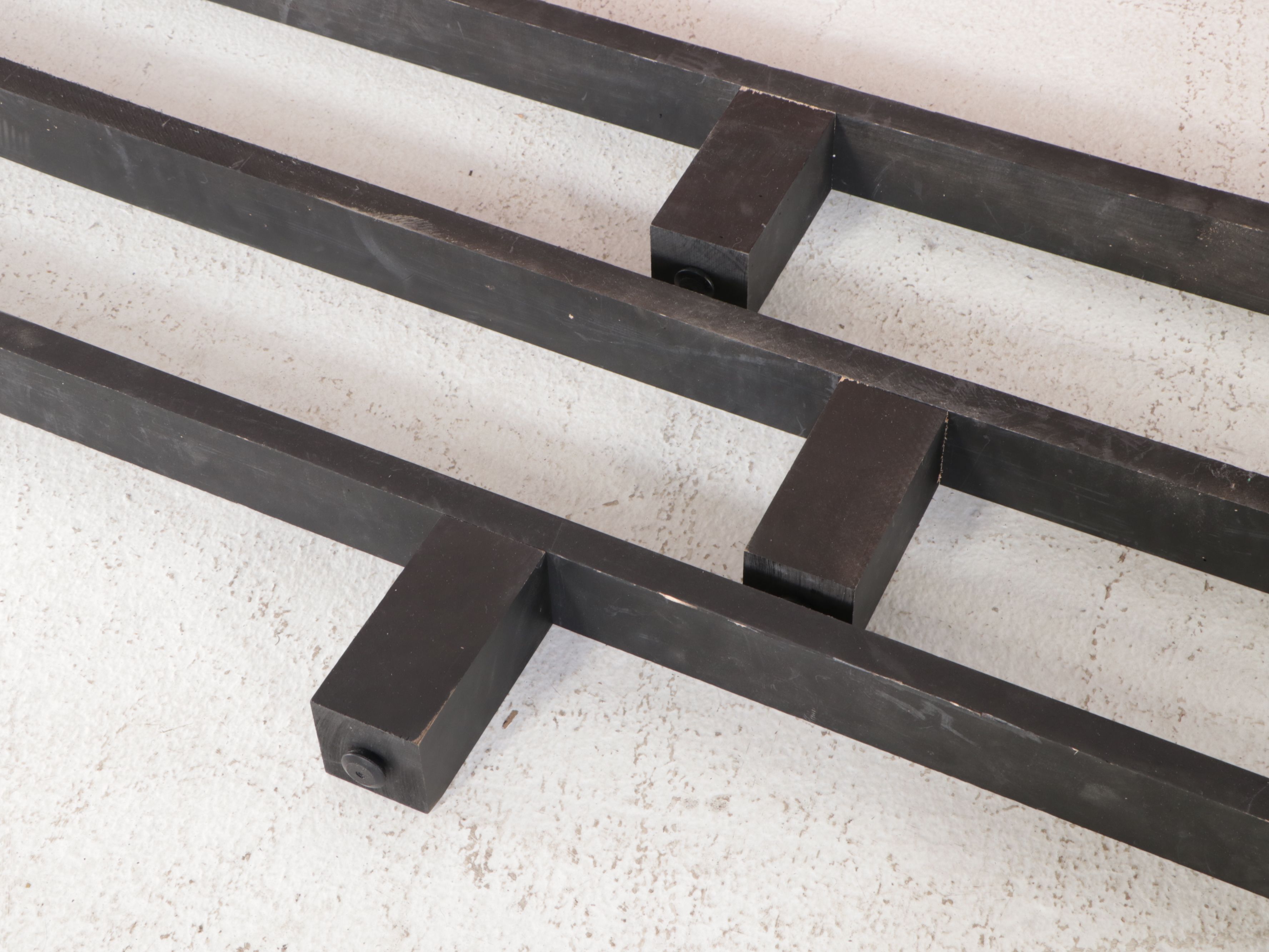 Contemporary Orange Microsuede Upholstered King Size Bed Frame