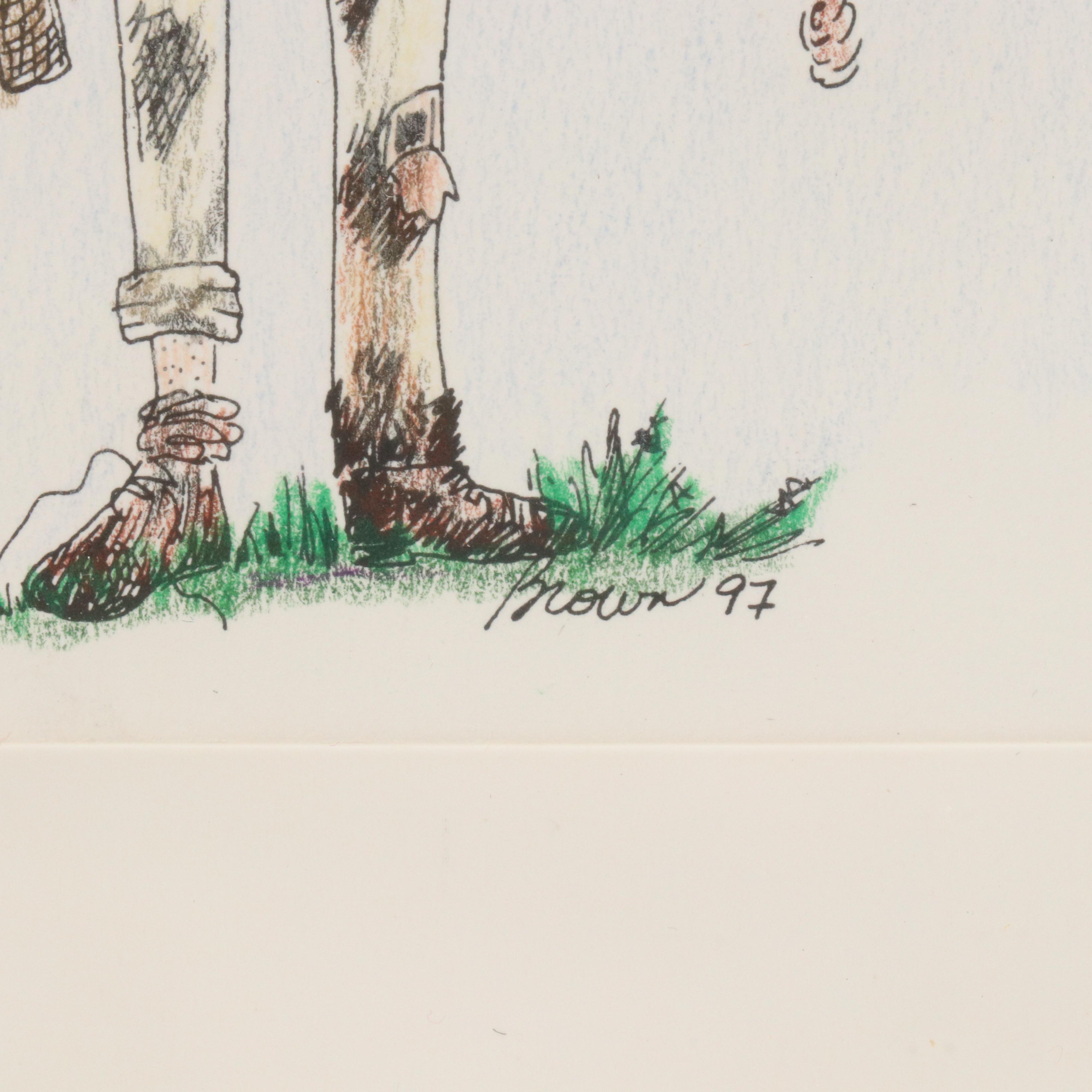 Equestrian Offset and Halftone Prints