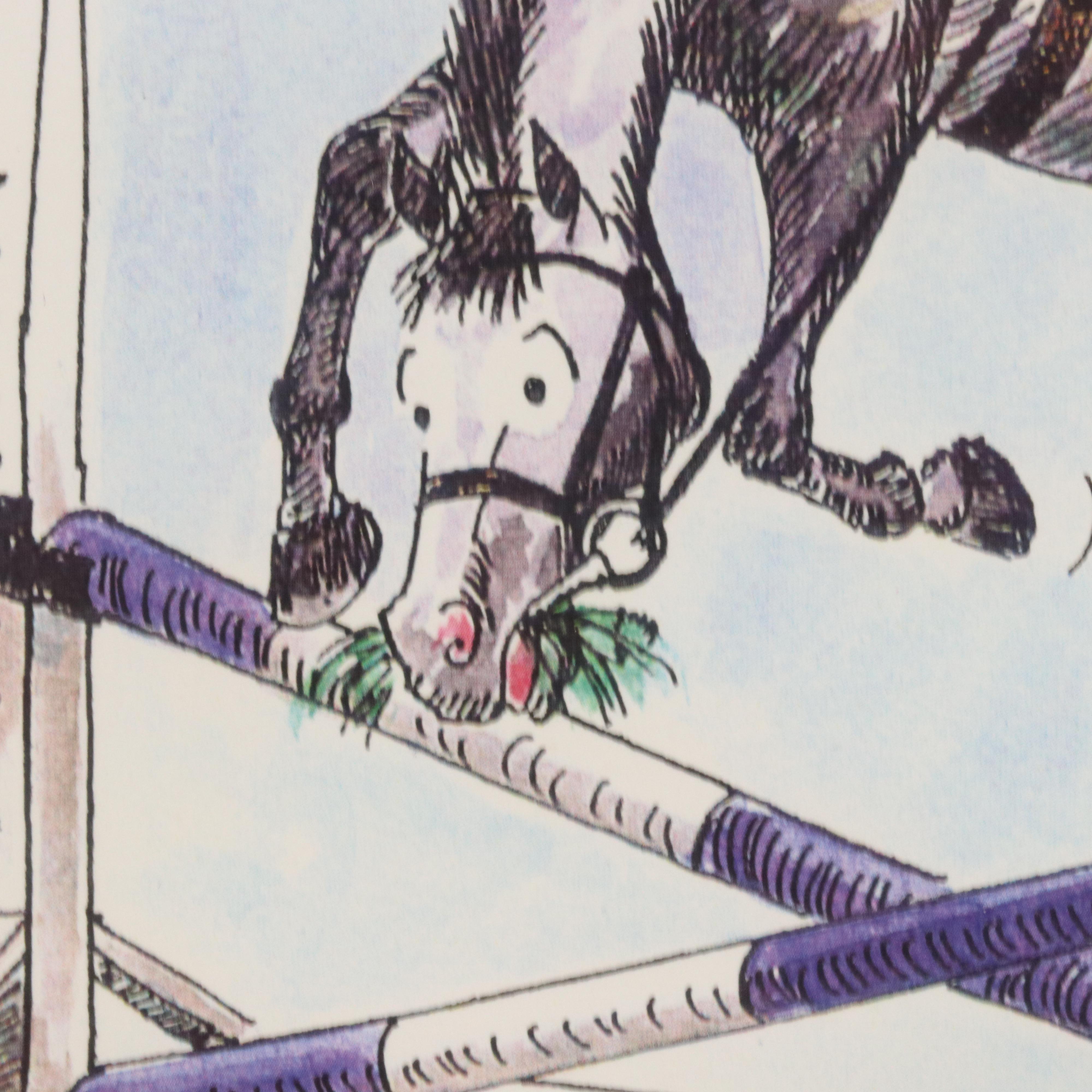 Equestrian Offset and Halftone Prints