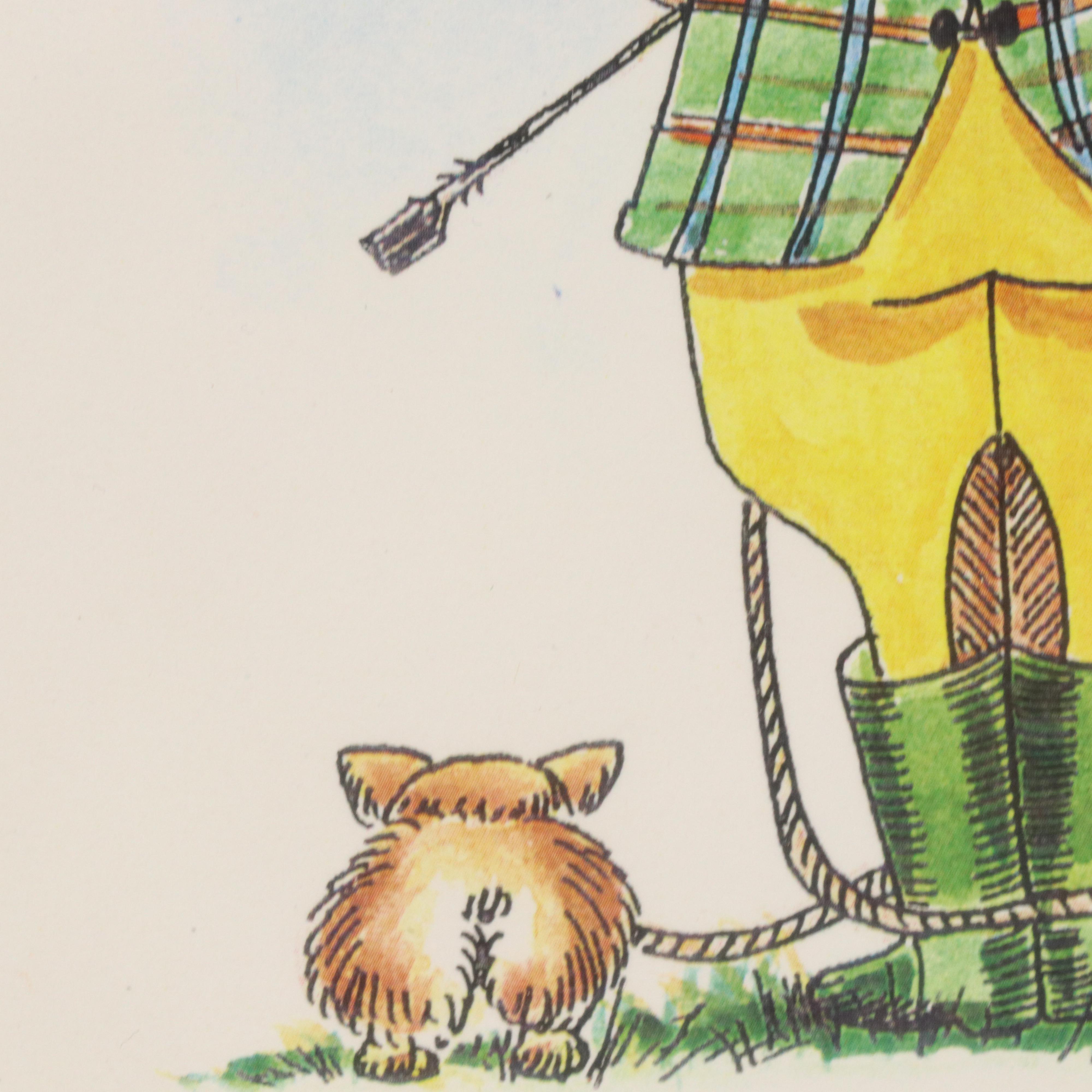 Equestrian Offset and Halftone Prints