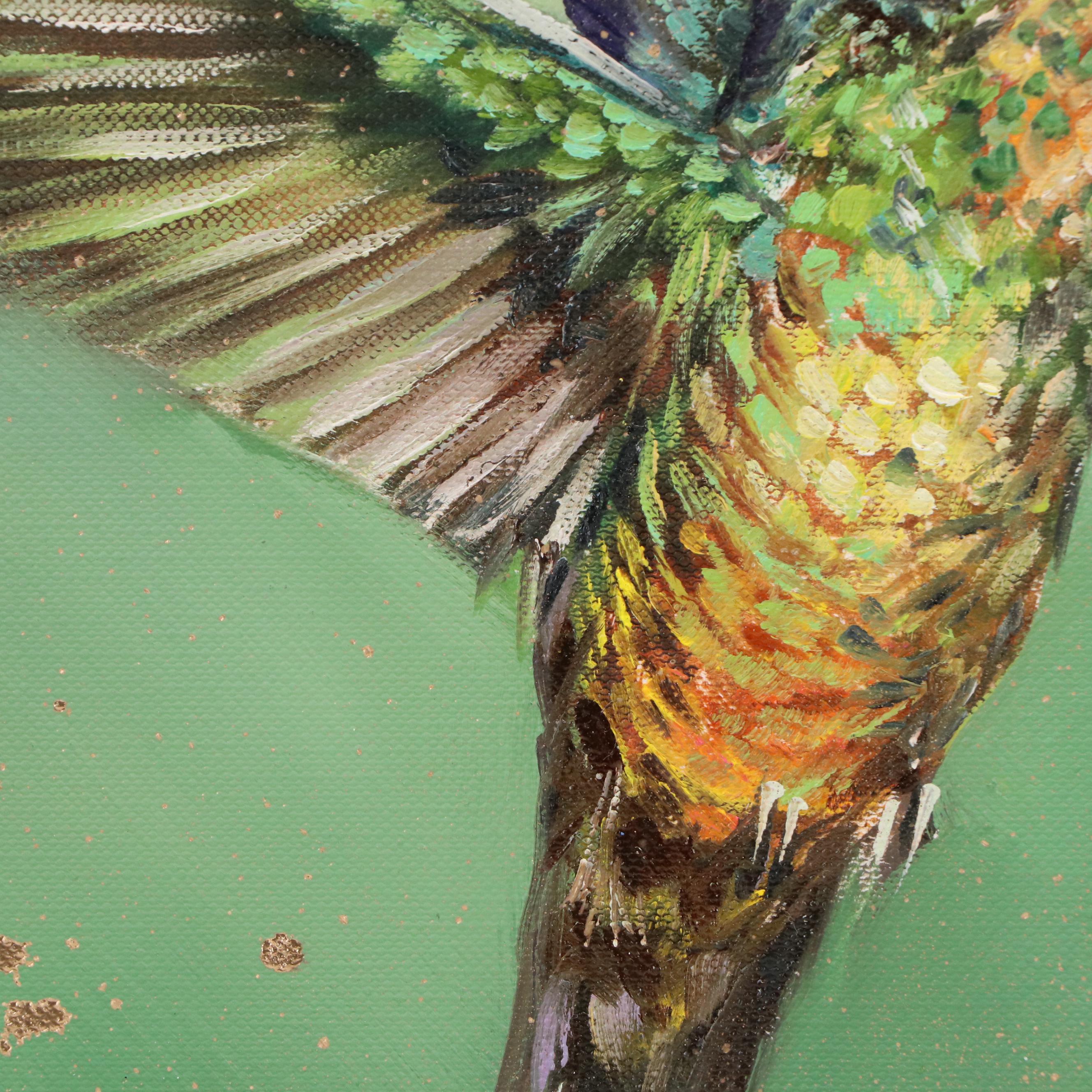 Inga Kovalenko Oil Painting of Hummingbird, 2025