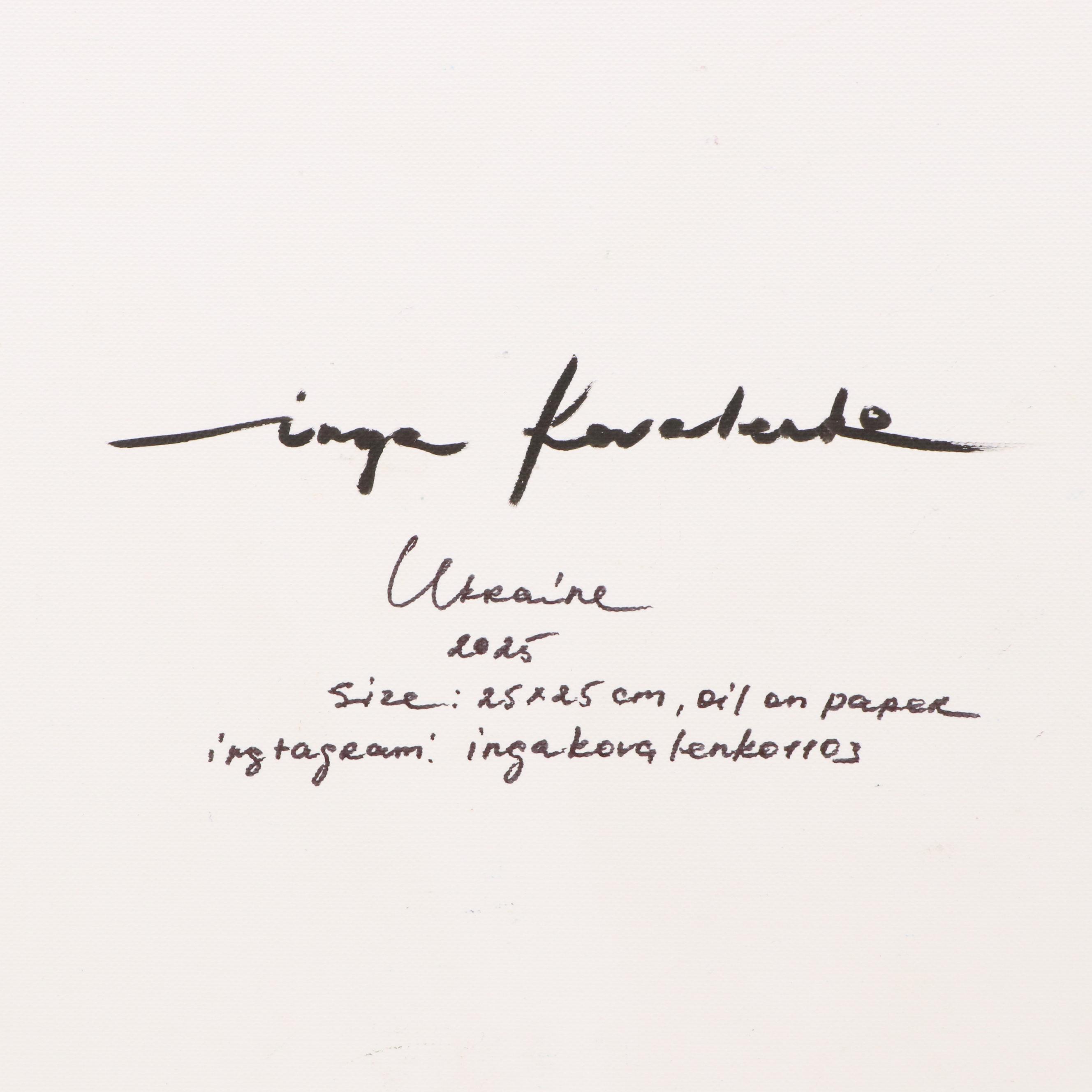 Inga Kovalenko Oil Painting of Hummingbird, 2025