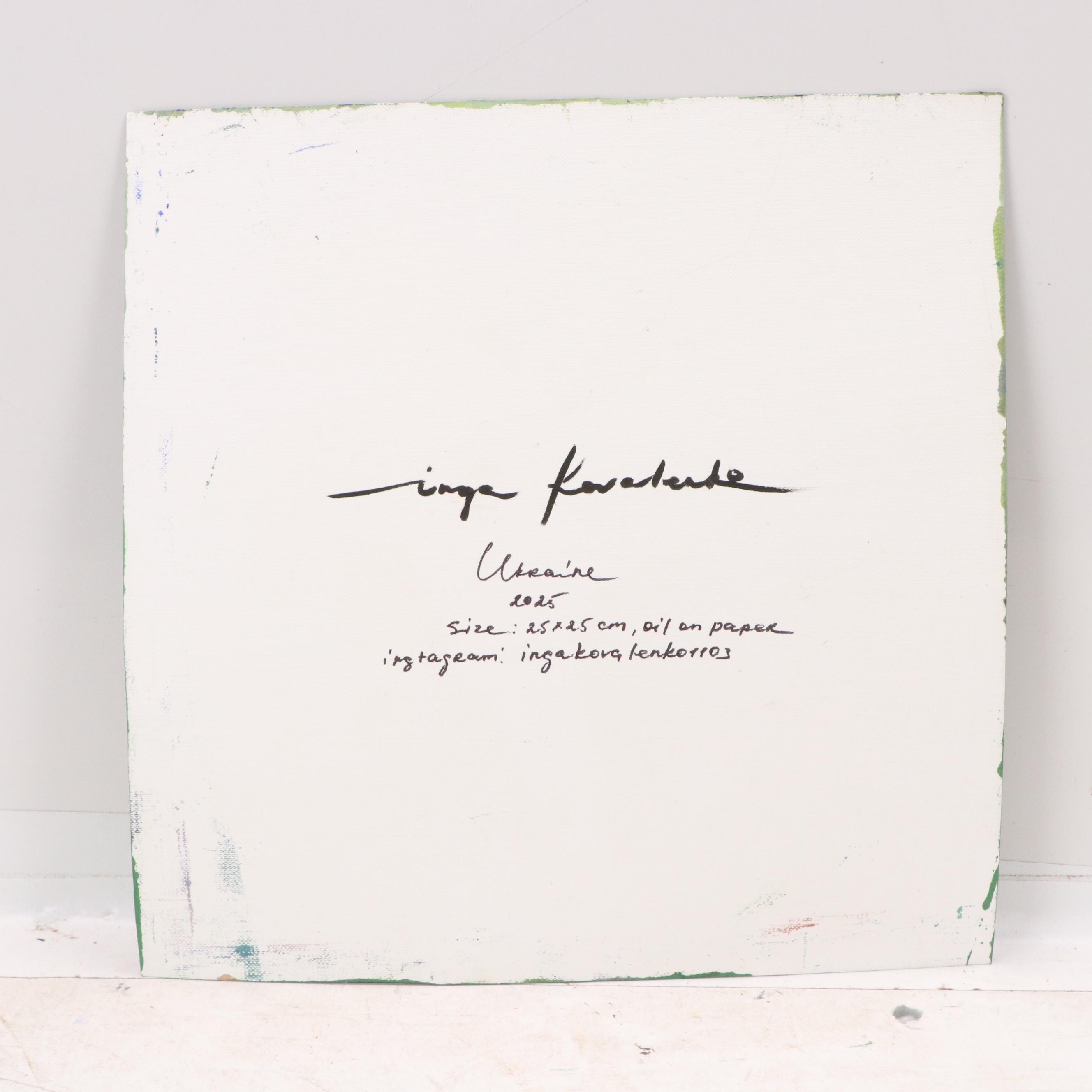 Inga Kovalenko Oil Painting of Hummingbird, 2025