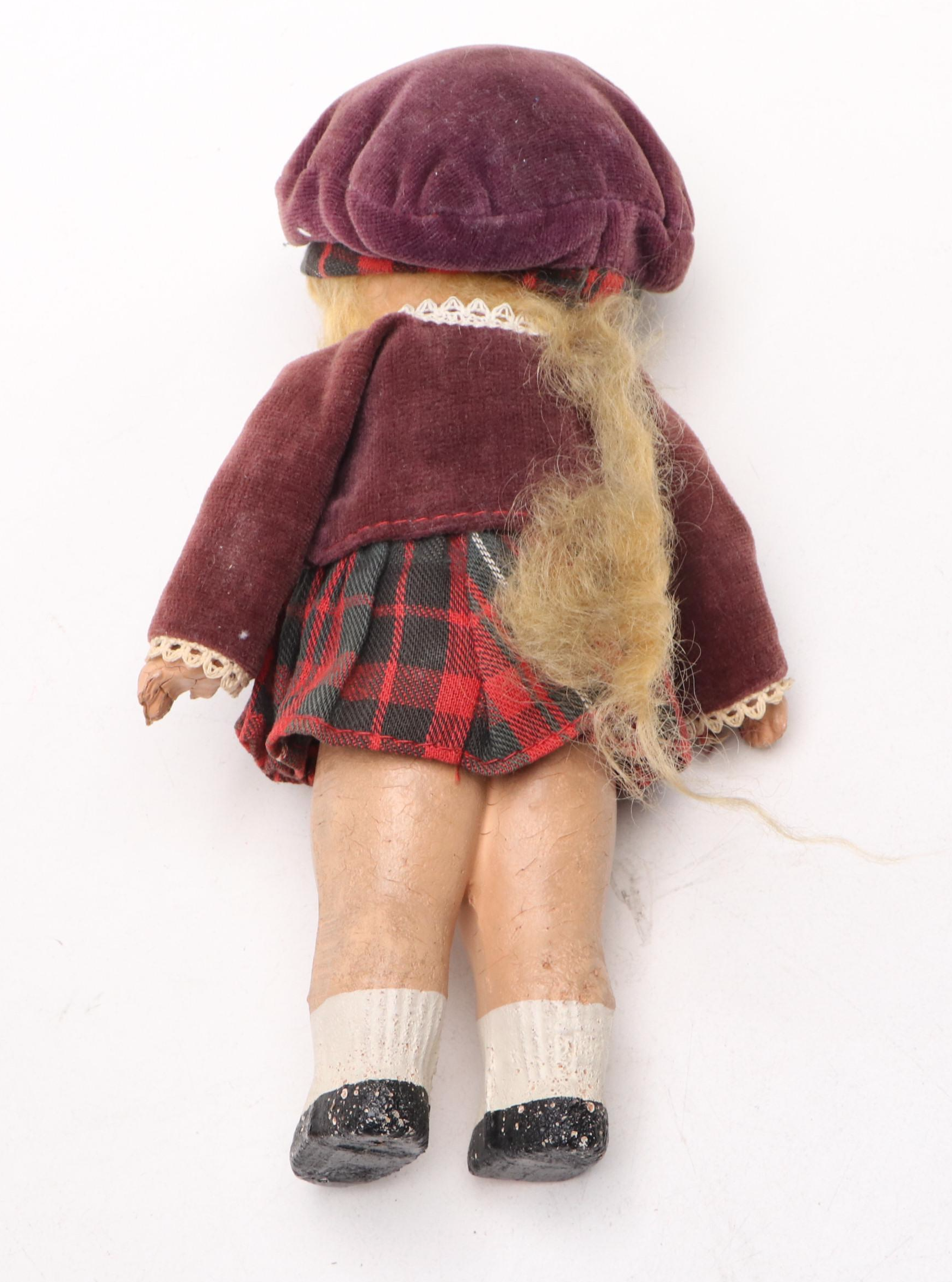 American Character Sleepy Eye Baby Doll with Other Composite and Porcelain Dolls