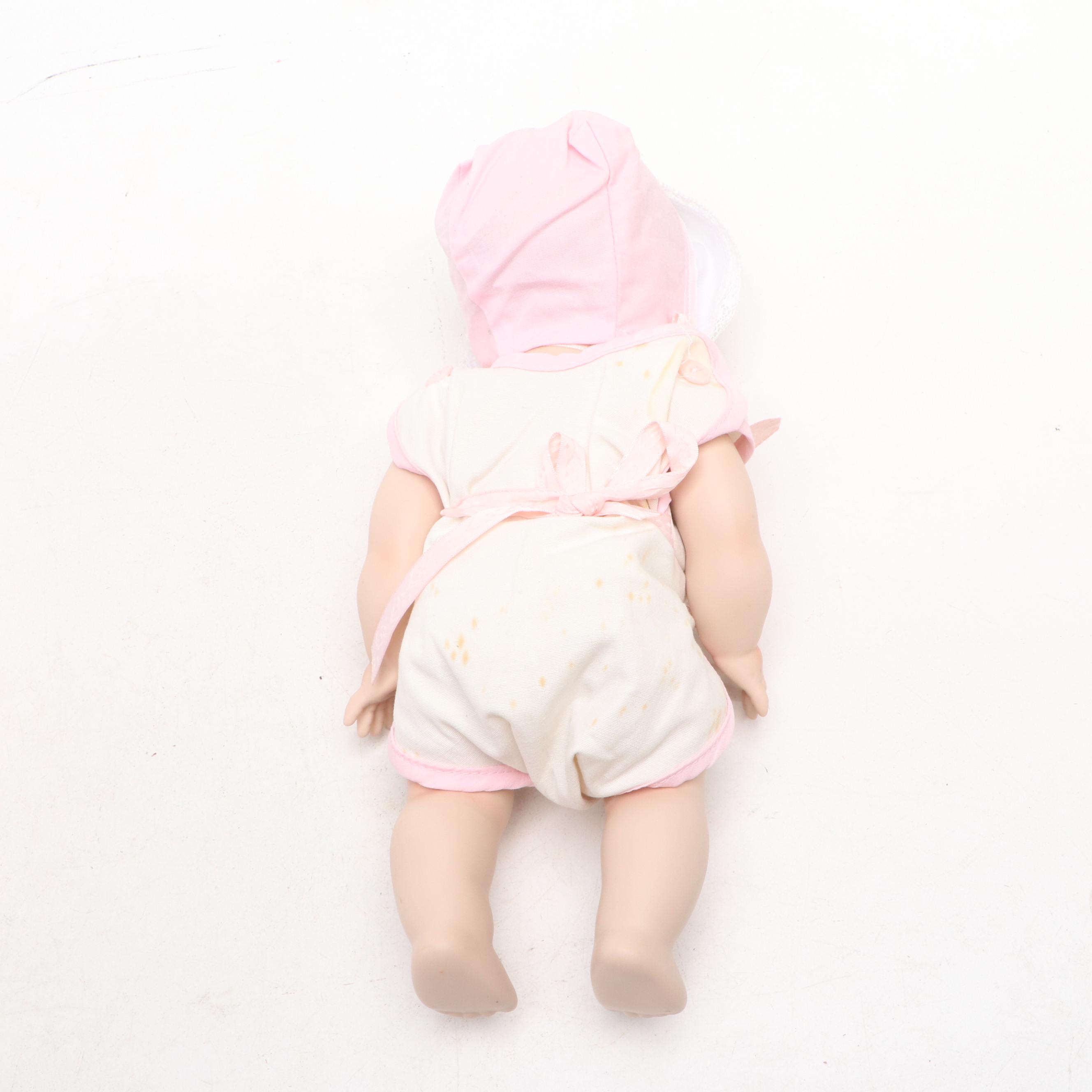 American Character Sleepy Eye Baby Doll with Other Composite and Porcelain Dolls