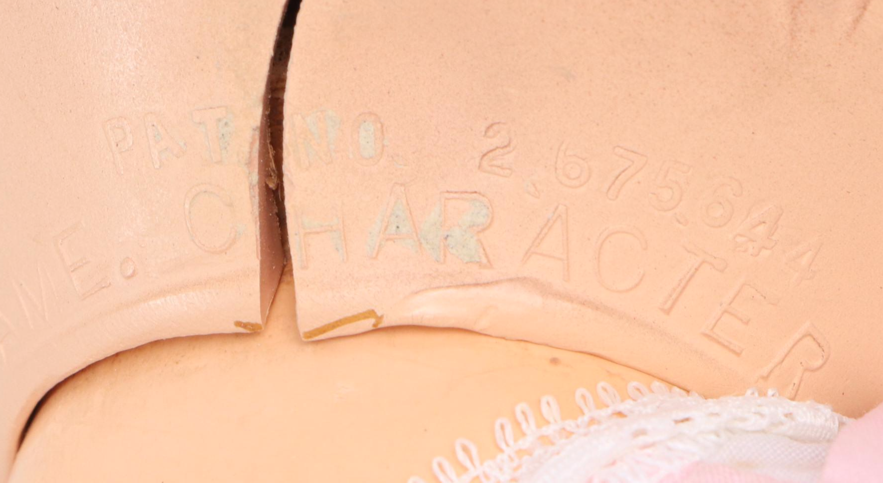 American Character Sleepy Eye Baby Doll with Other Composite and Porcelain Dolls