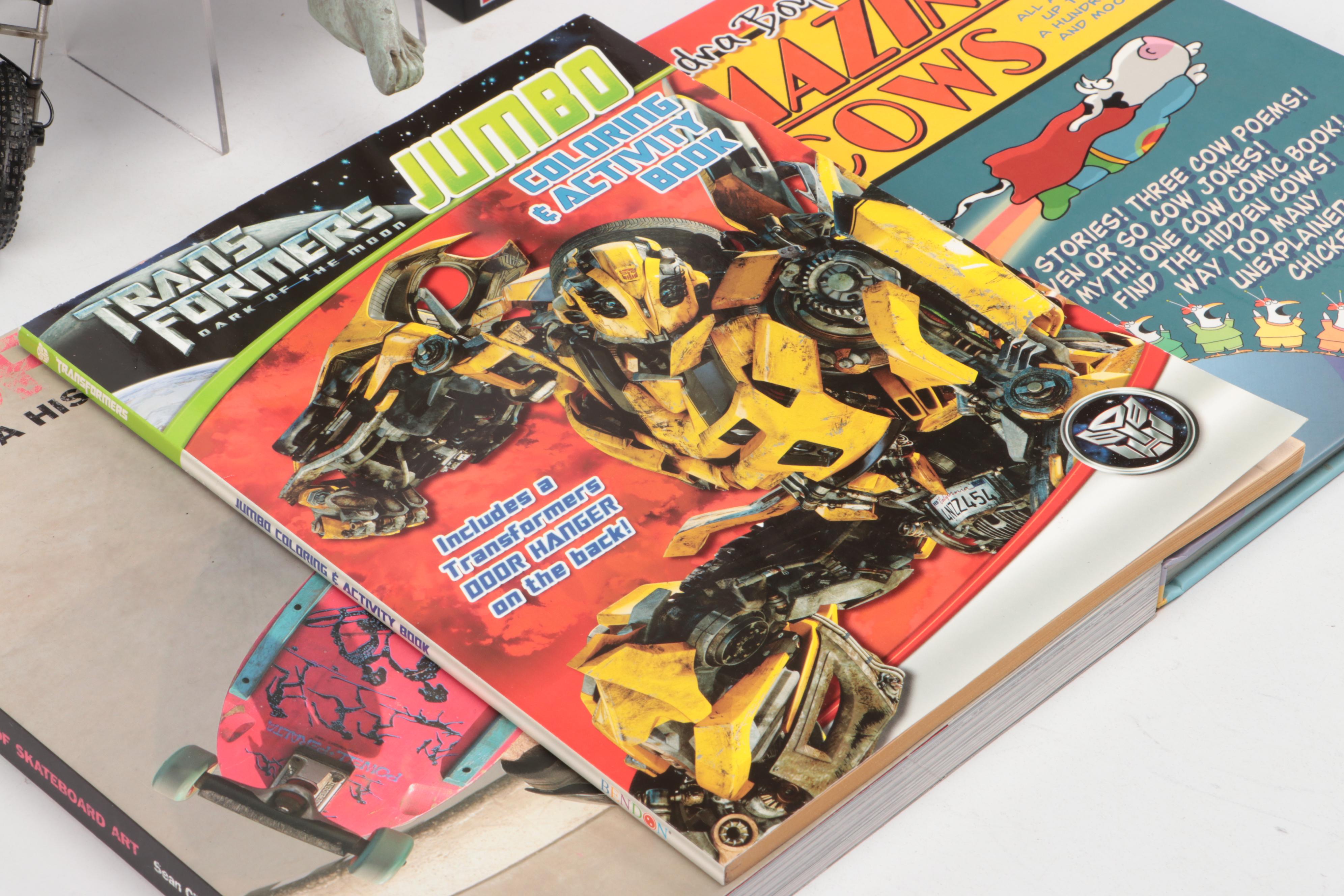 Black Spider-XT Wireless Helicopter with More Contemporary Toys and Books