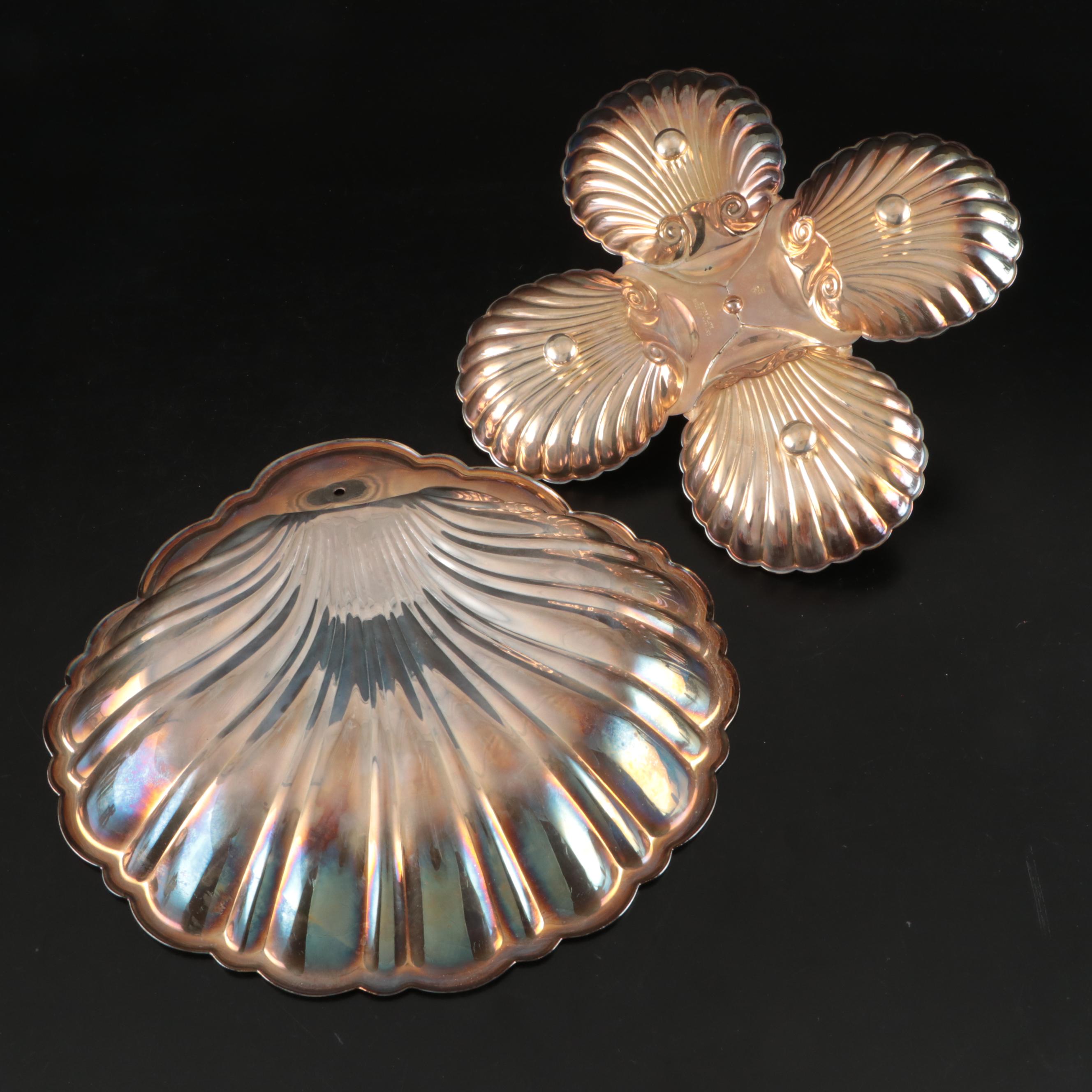 Reed & Barton Silver Plate Footed Bowl and More Silver Plate Serveware